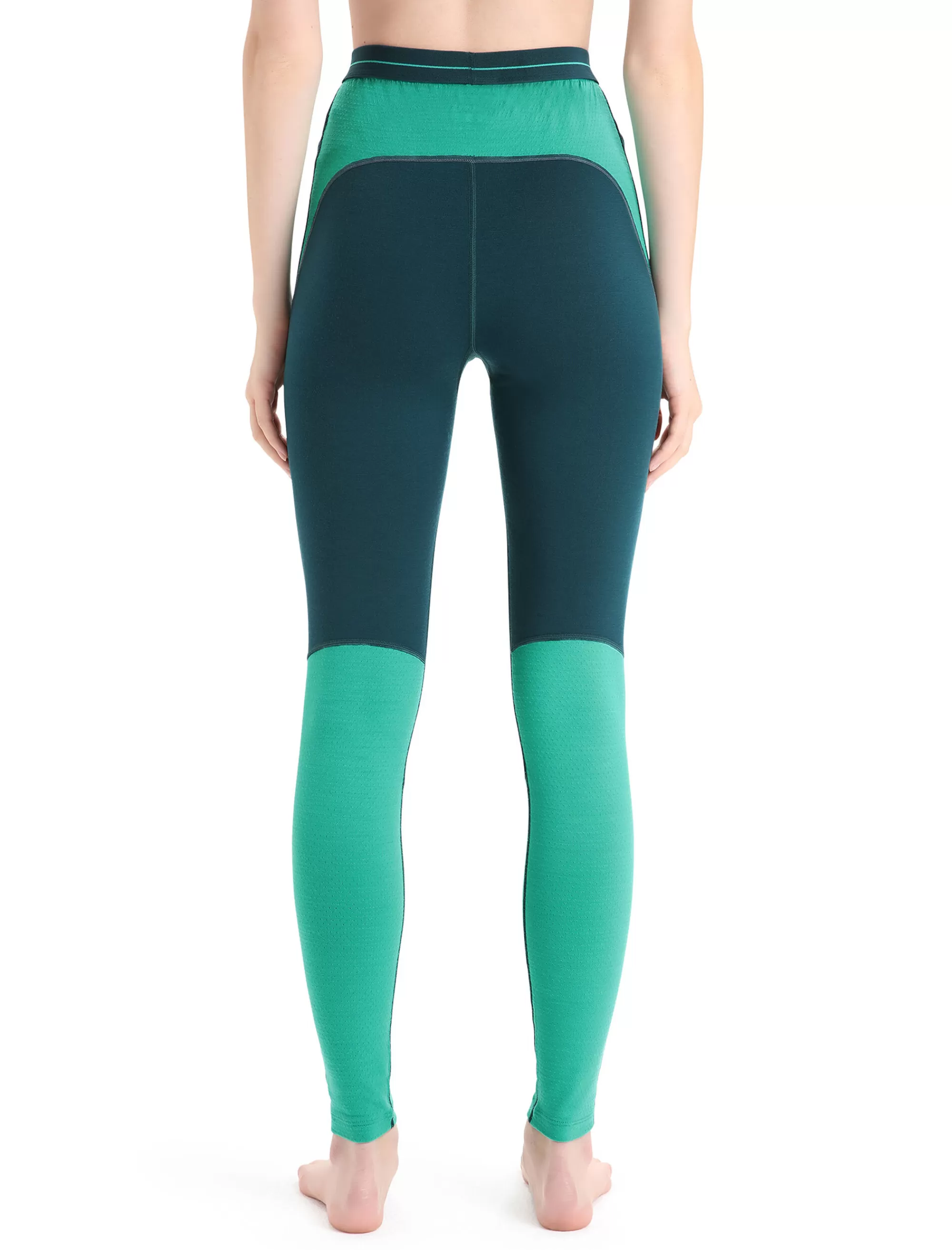 Best Icebreaker 200 Zoneknit™ Merino Leggings Damen Green Glory/Fresh