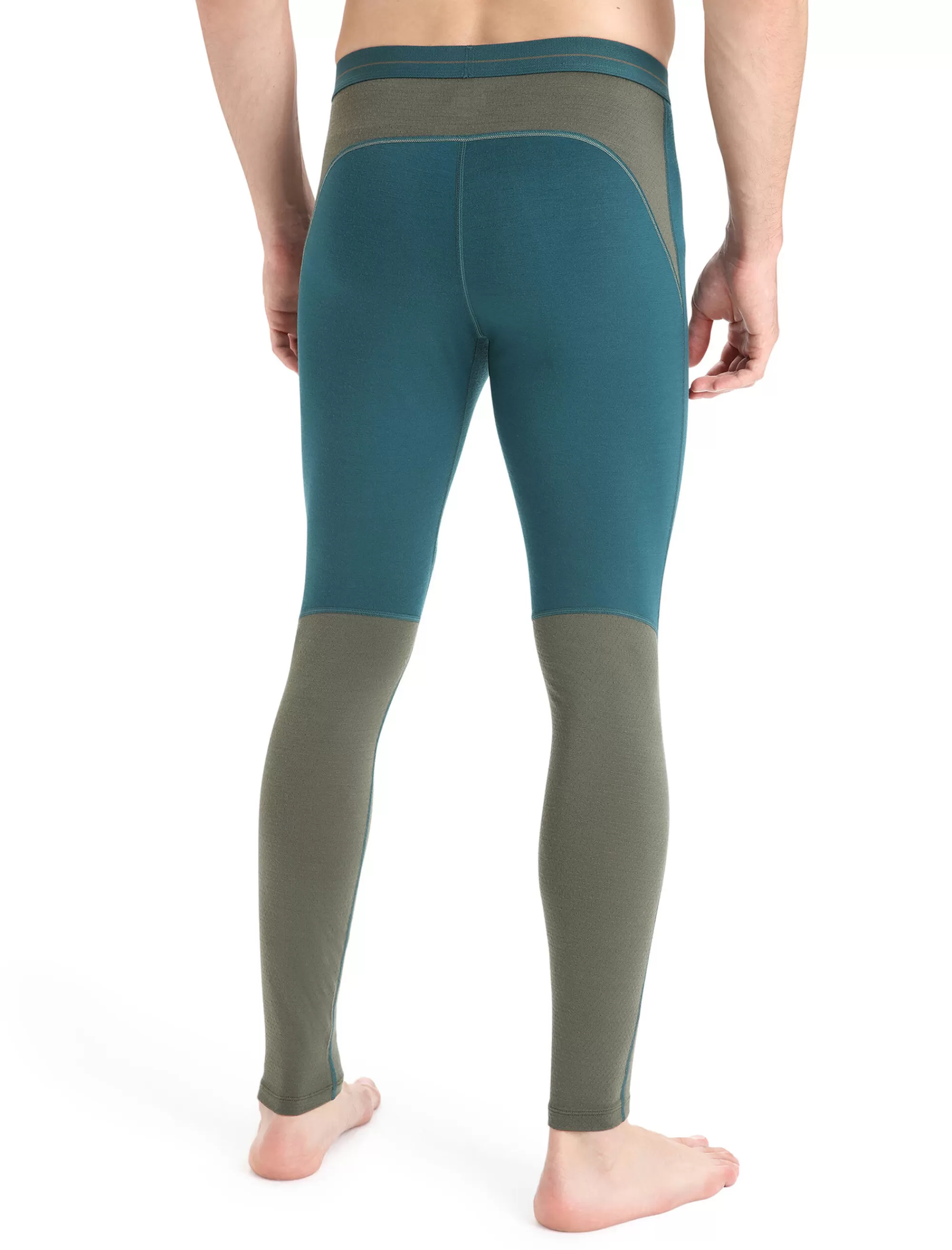 New Icebreaker 200 Zoneknit™ Merino Leggings Herren Green Glory/Loden