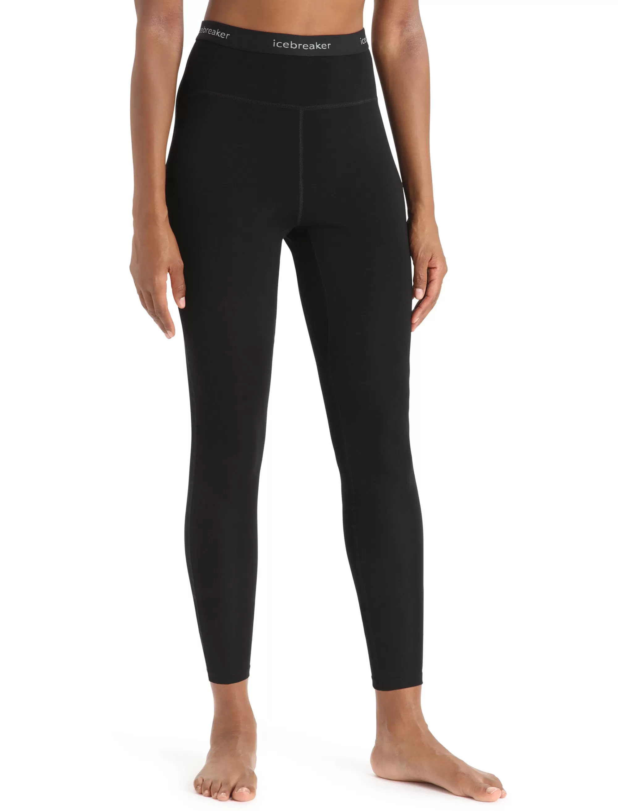 Fashion Icebreaker 300 Merinofine™ Merino Thermo-Leggings Damen Black