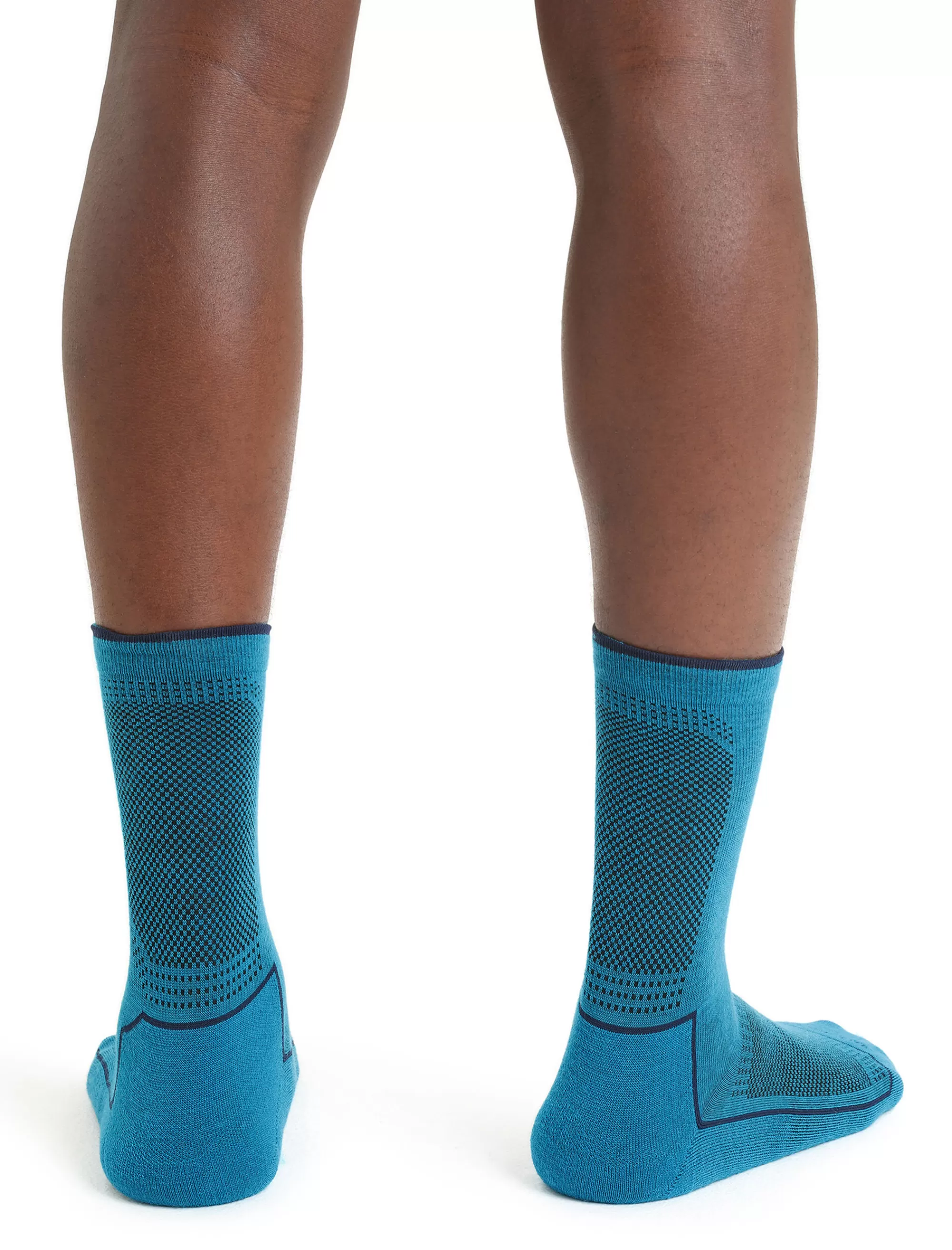 Sale Icebreaker Cool-Lite™ Merino Hike Socken 3/4 Crew Herren Geo Blue