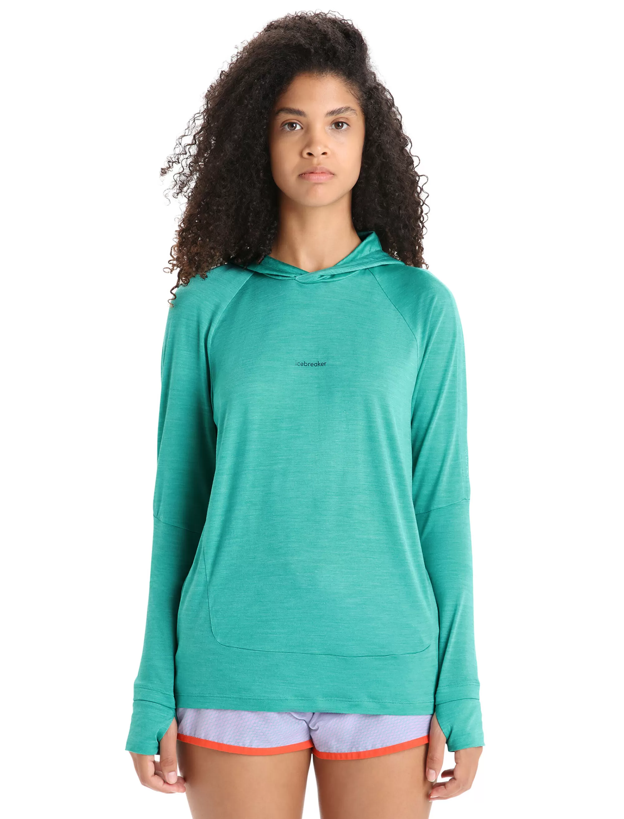 Online Icebreaker Cool-Lite™ Merino Hoodie Damen Fresh