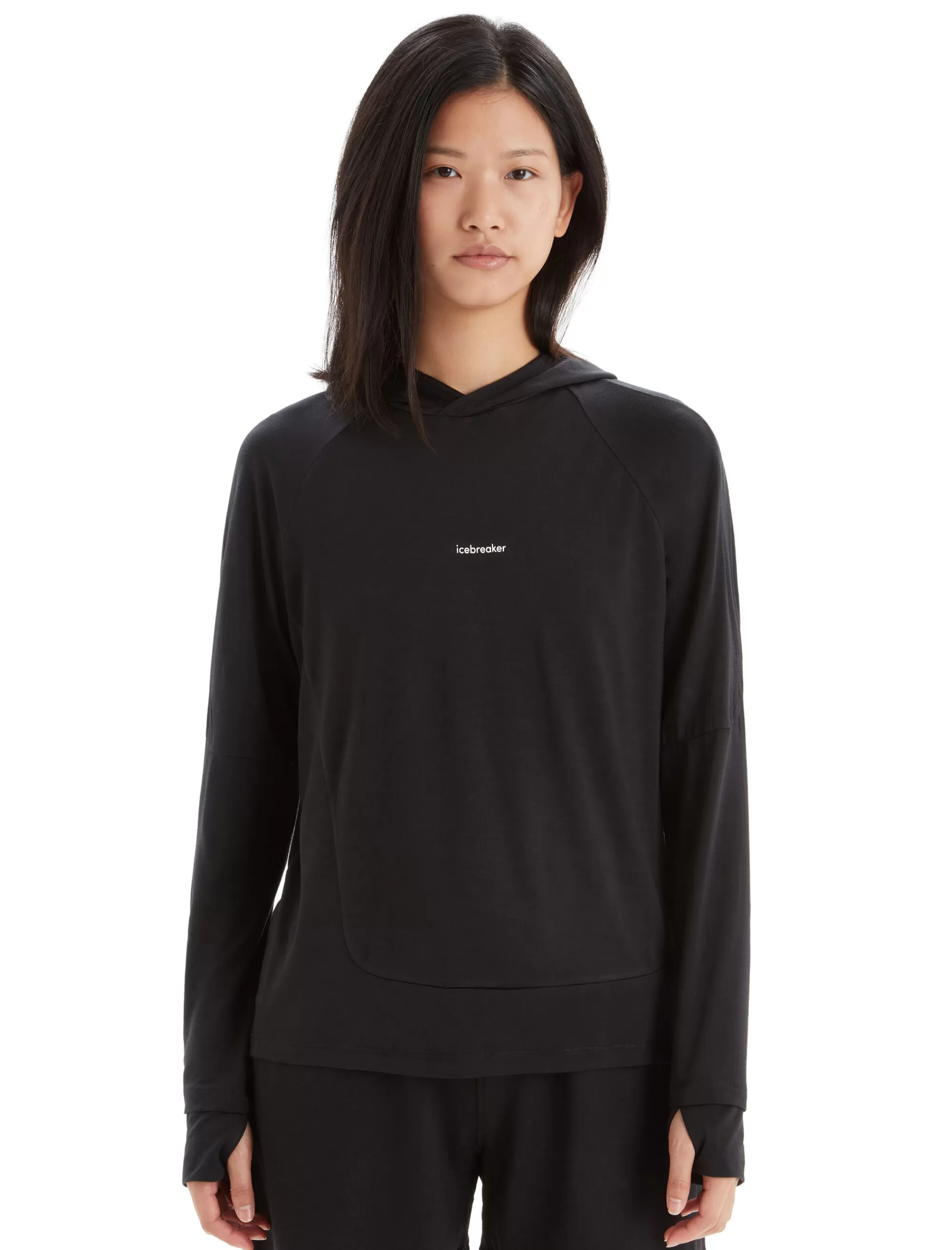 Sale Icebreaker Cool-Lite™ Merino Hoodie Damen Black