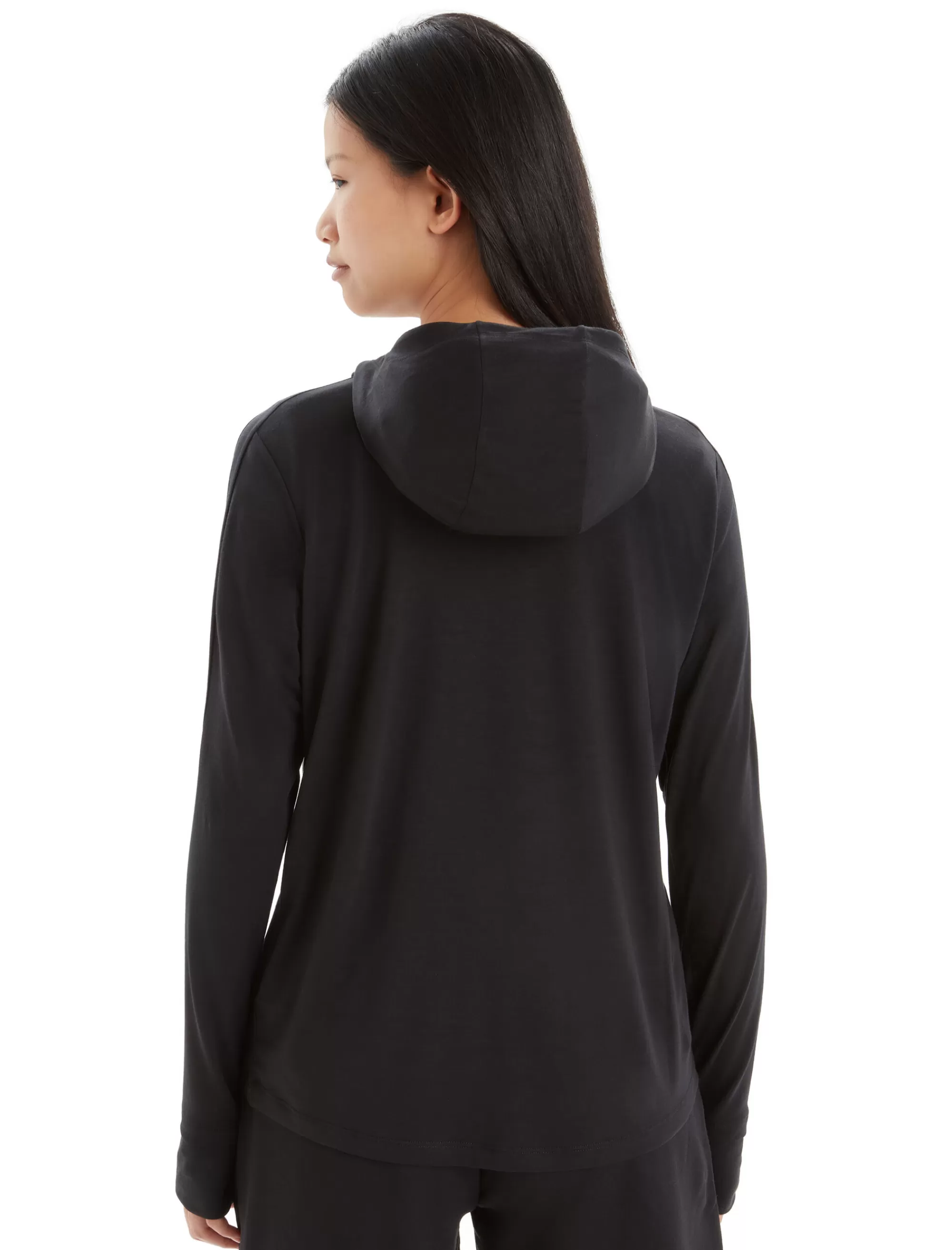 Sale Icebreaker Cool-Lite™ Merino Hoodie Damen Black