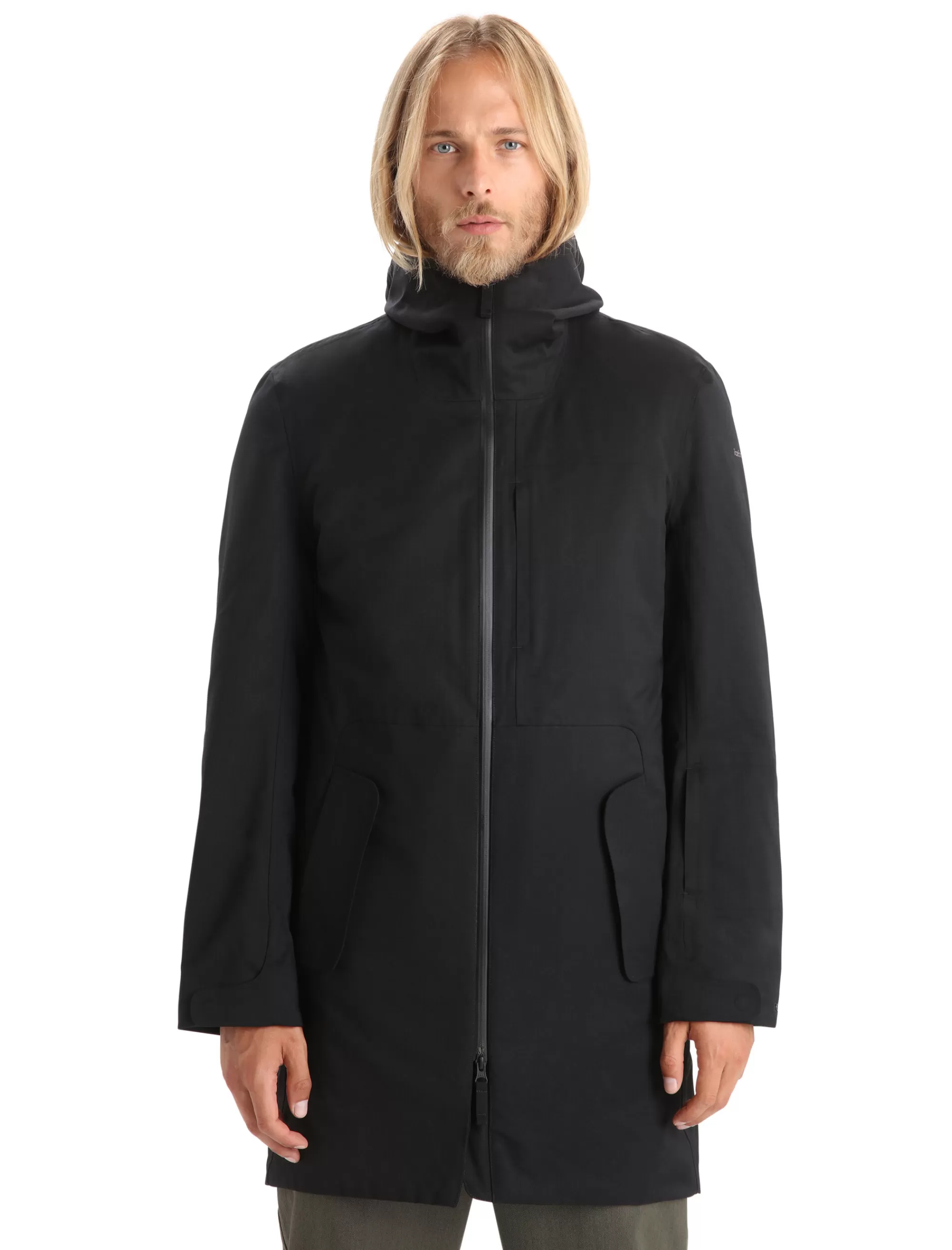 Store Icebreaker City Label Shell+™ Merino 4-In-1 Parka Herren Black