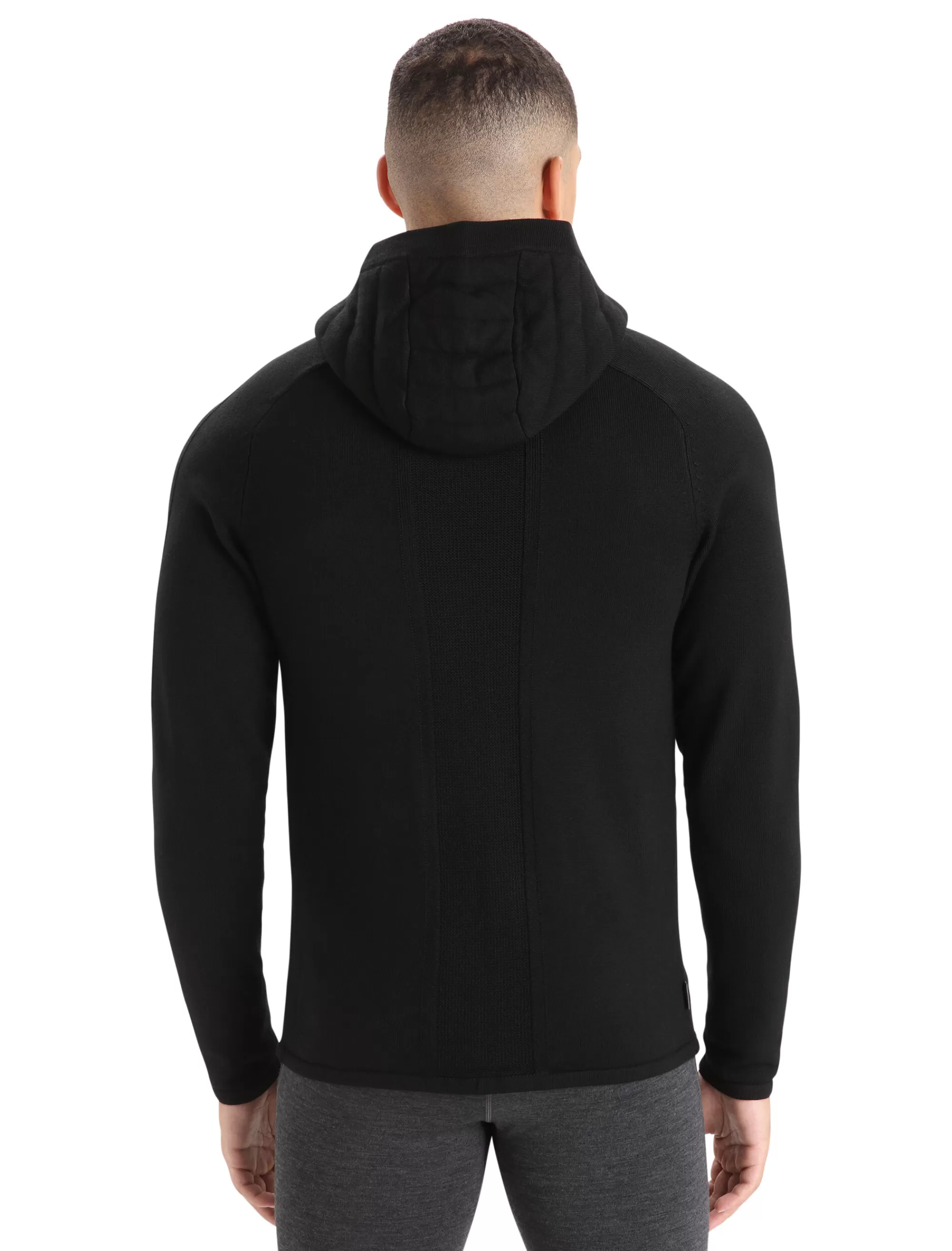 Shop Icebreaker Isolierter Zoneknit™ Merino Zip-Hoodie Herren Black