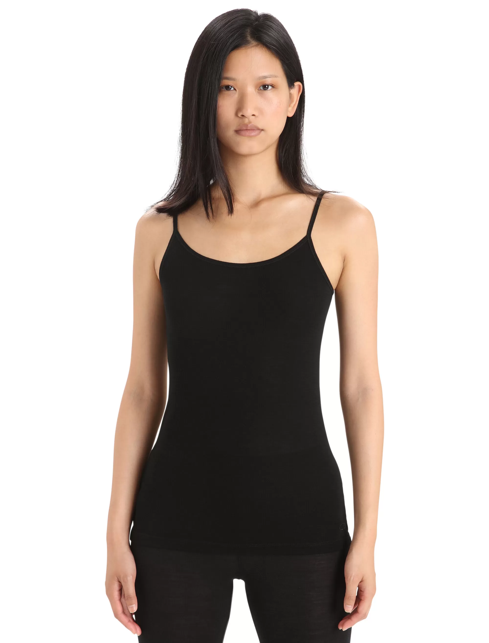 Outlet Icebreaker Merino 175 Everyday Thermo-Cami Damen Black