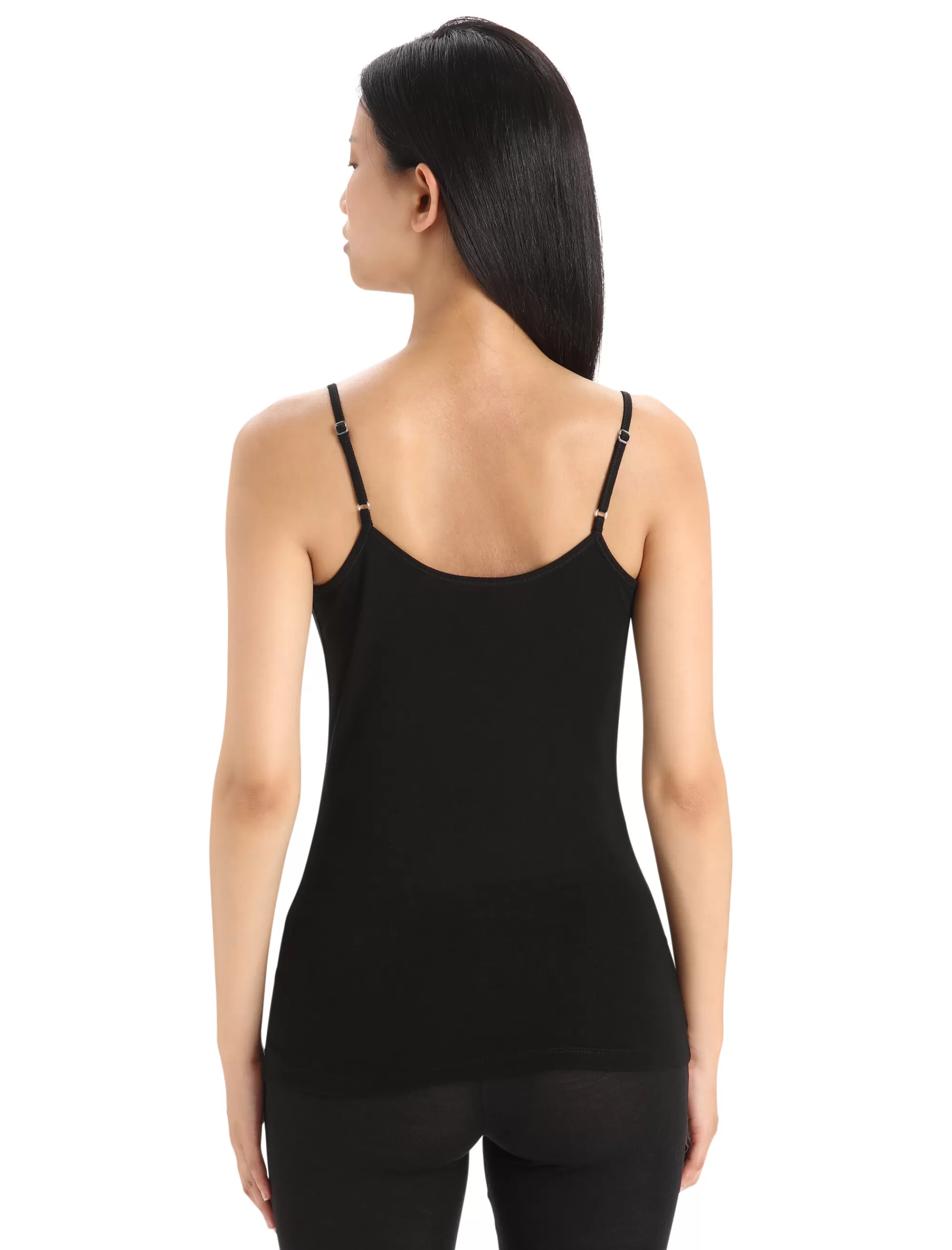 Outlet Icebreaker Merino 175 Everyday Thermo-Cami Damen Black