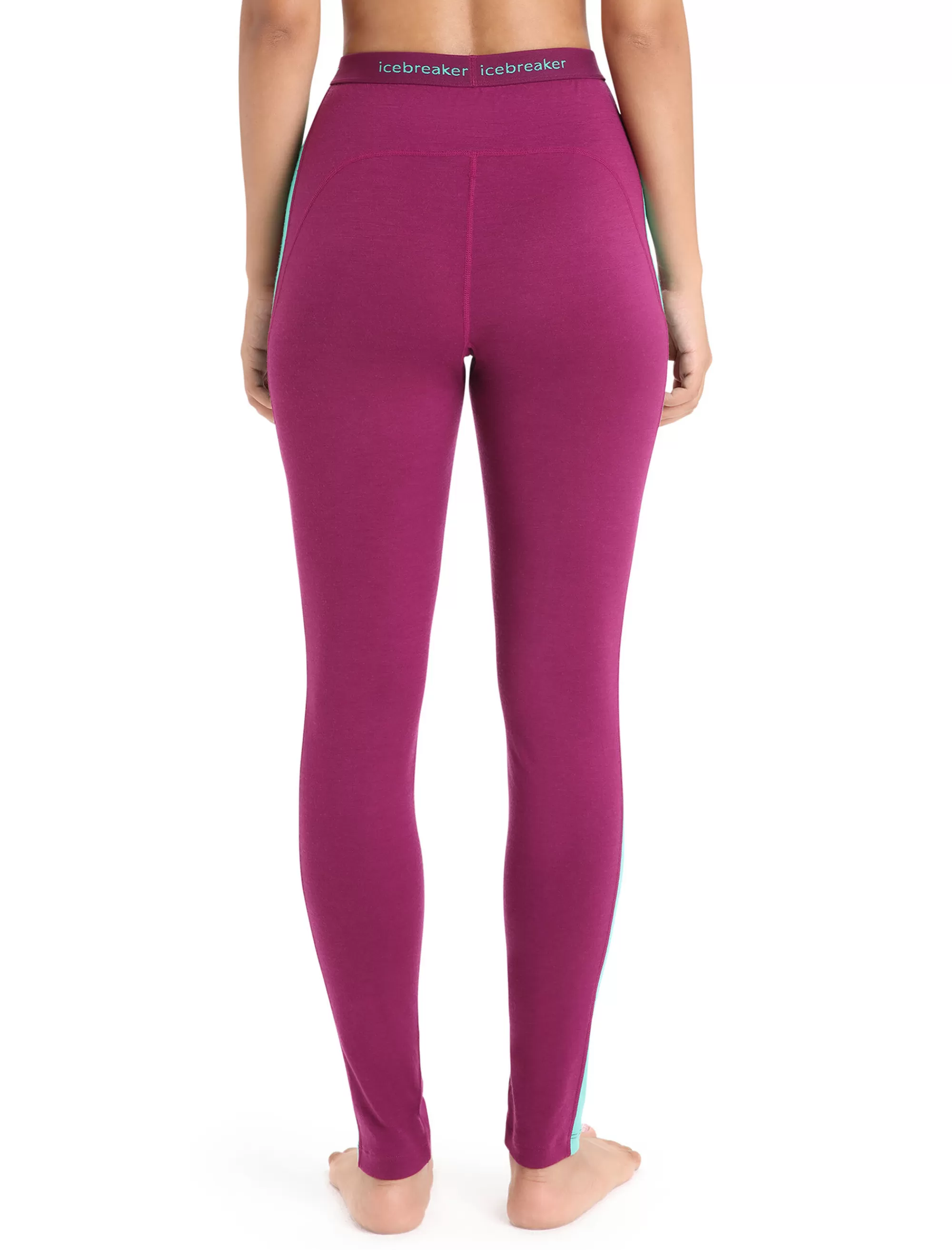 New Icebreaker Merino 200 Sonebula Leggings Damen Go Berry/Fresh