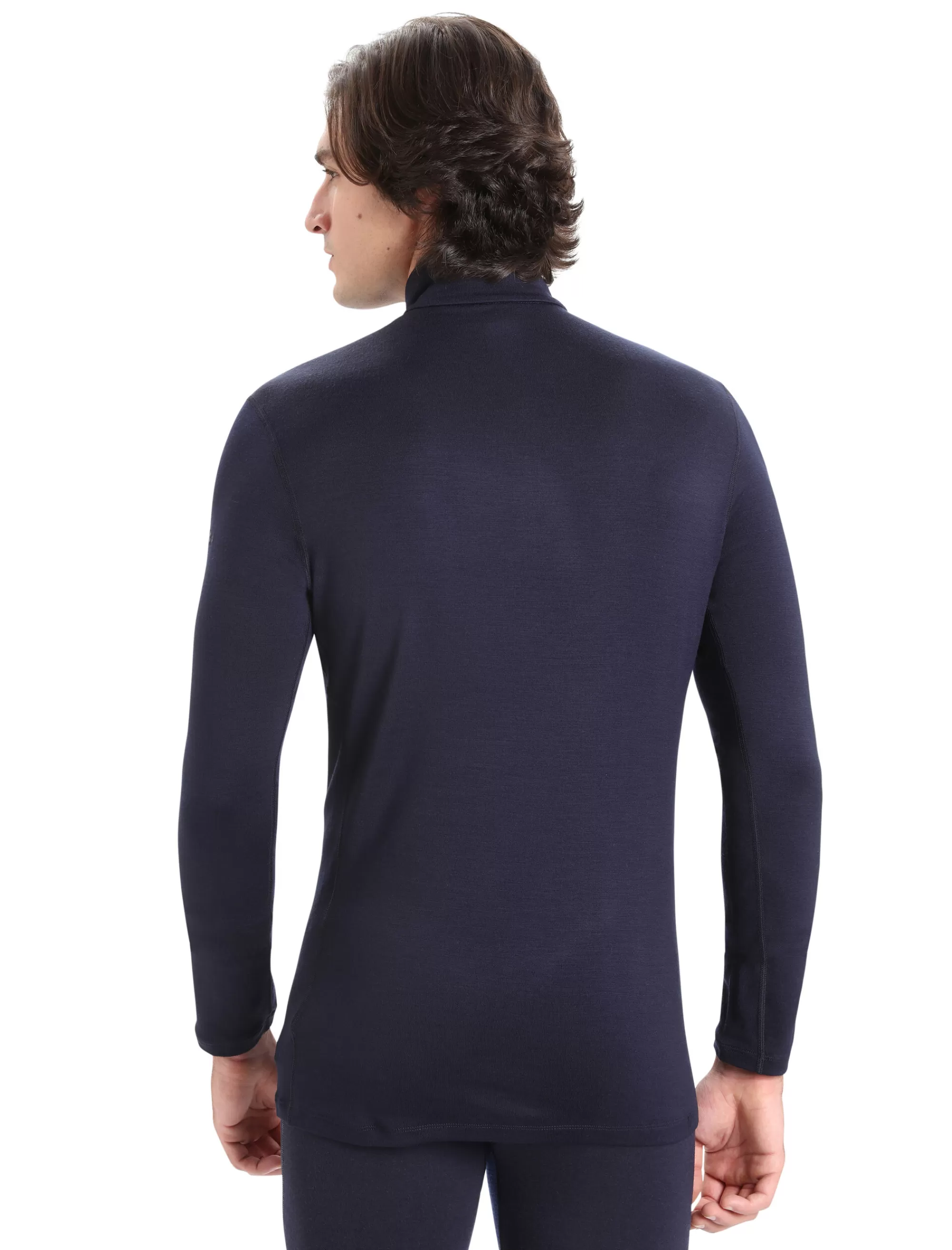 Flash Sale Icebreaker Merino 260 Tech Thermo-Langarmshirt Mit Halblangem Reisverschluss Herren Midnight Navy