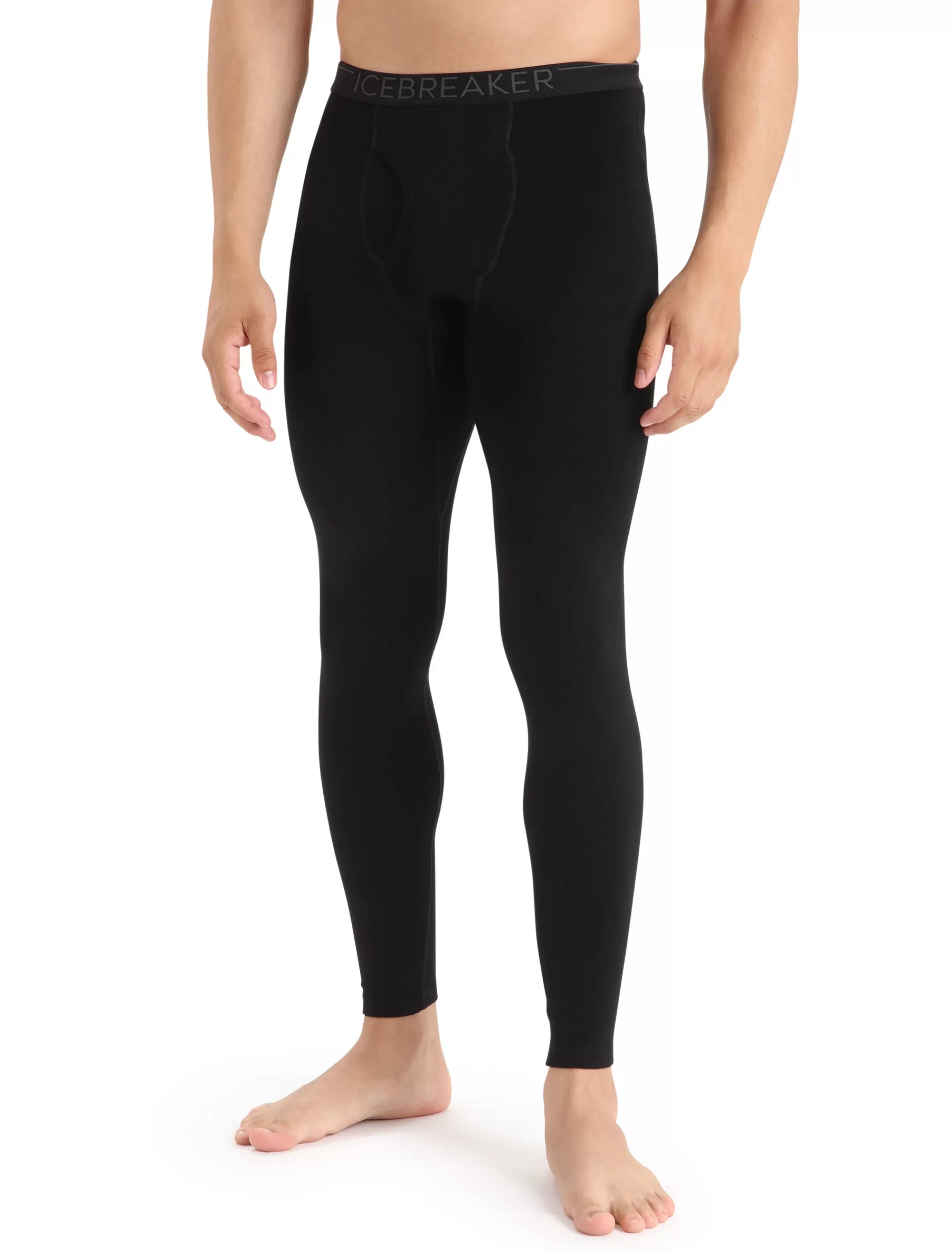 Flash Sale Icebreaker Merino 260 Tech Thermo-Leggings Mit Eingriff Herren Black