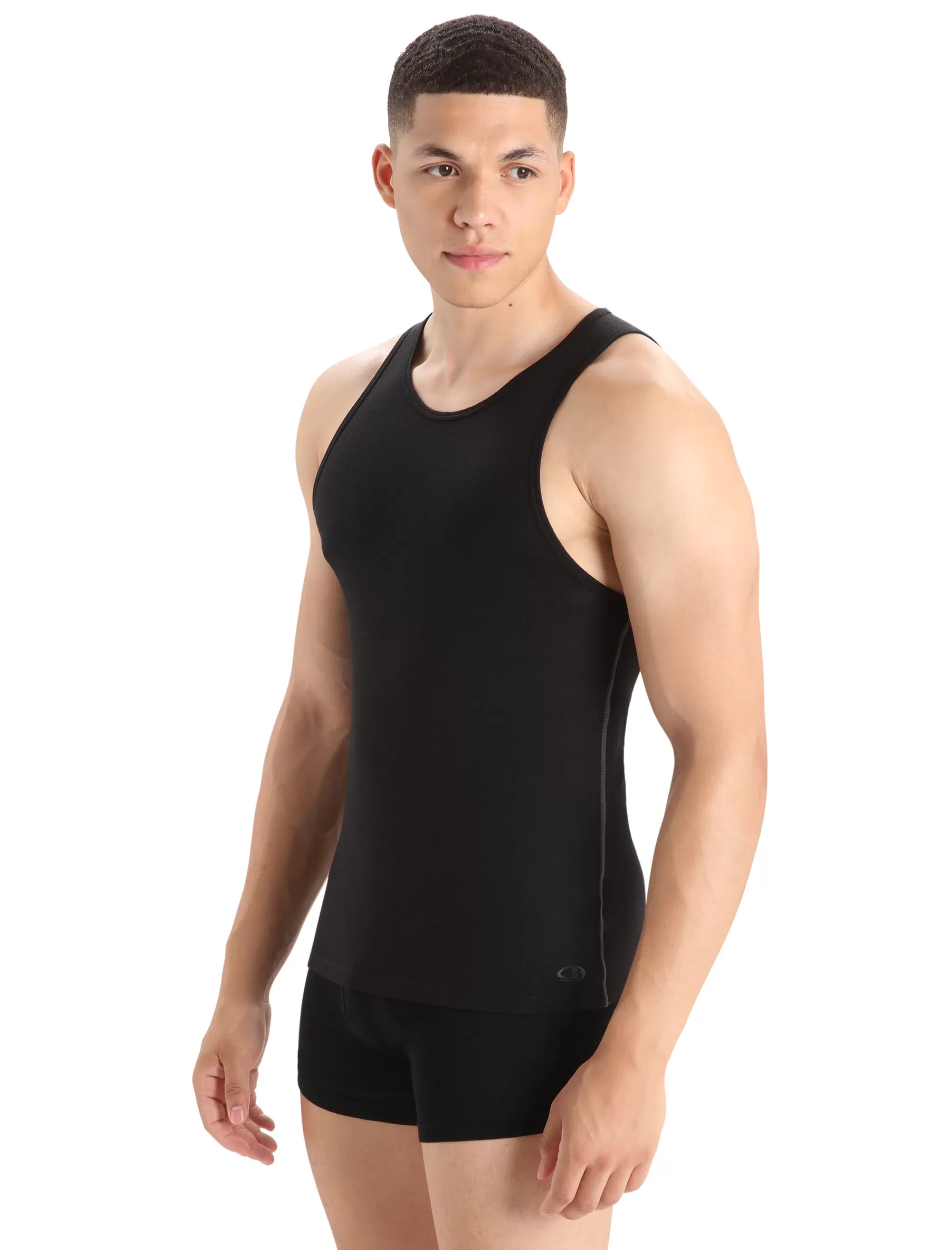 Cheap Icebreaker Merino Anatomica Tanktop Herren Black