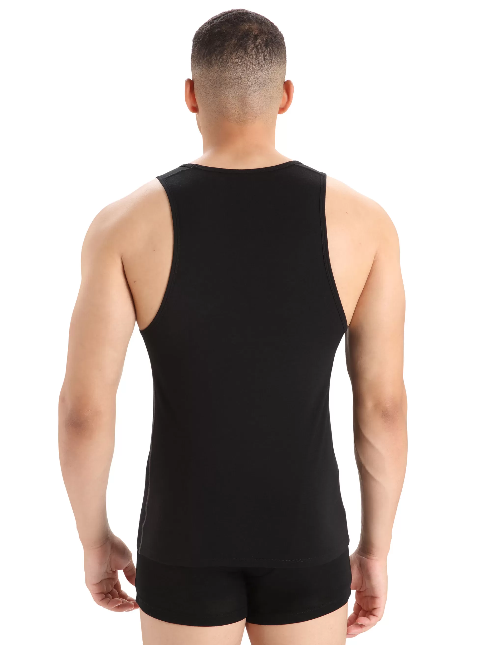 Cheap Icebreaker Merino Anatomica Tanktop Herren Black