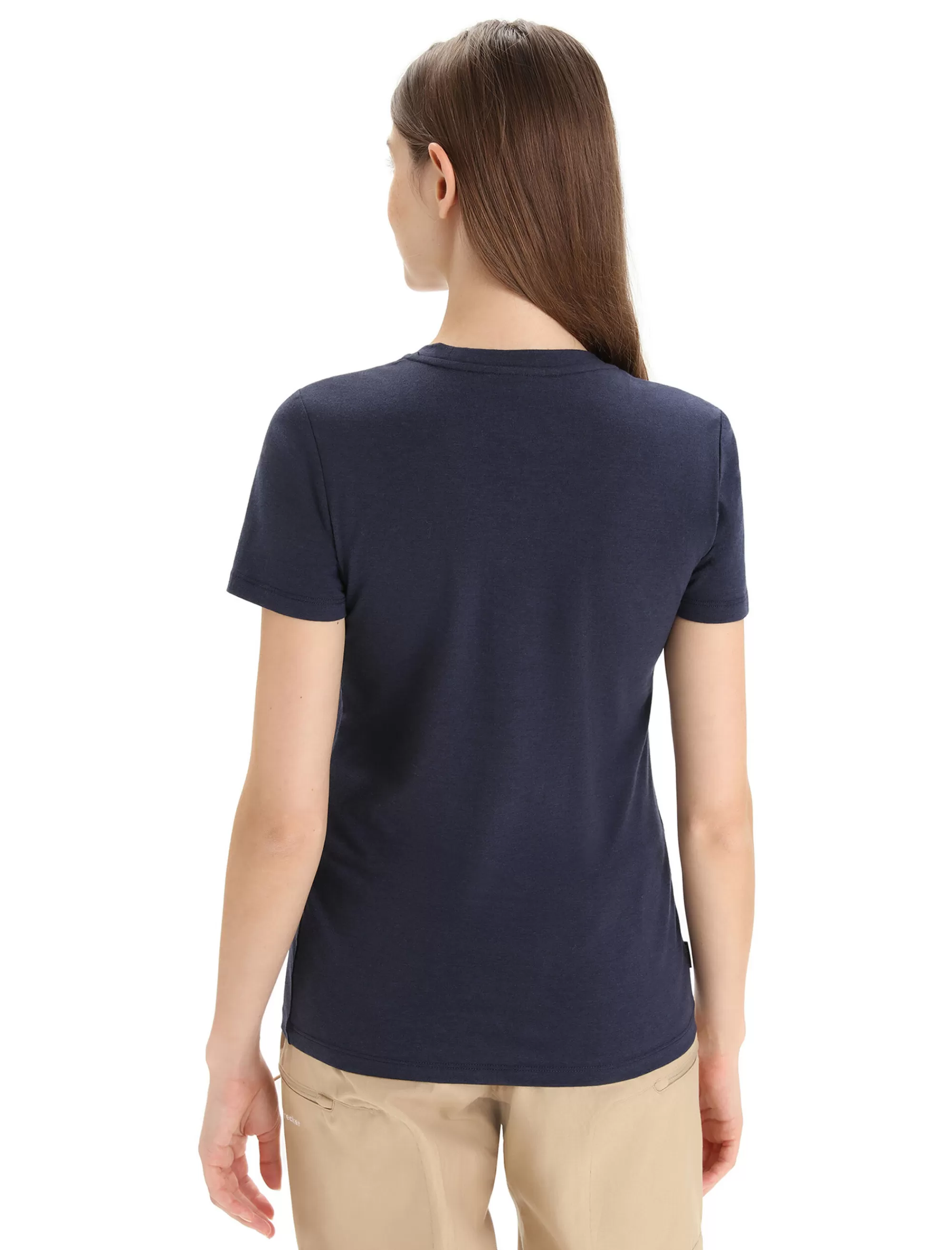 Shop Icebreaker Merino Central Classic T-Shirt Damen Midnight Navy