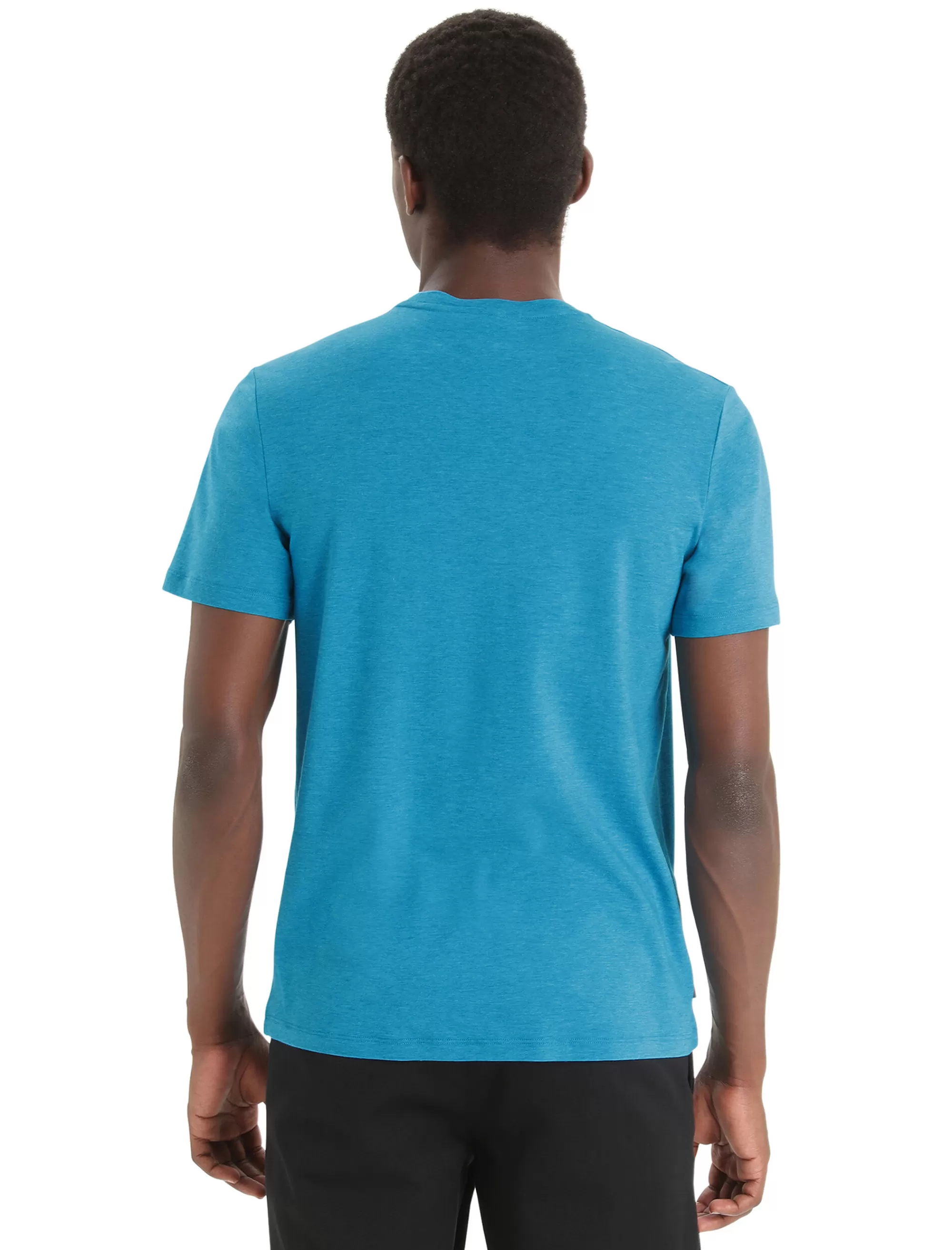 Clearance Icebreaker Merino Central Classic T-Shirt Otter Paddle Herren Geo Blue