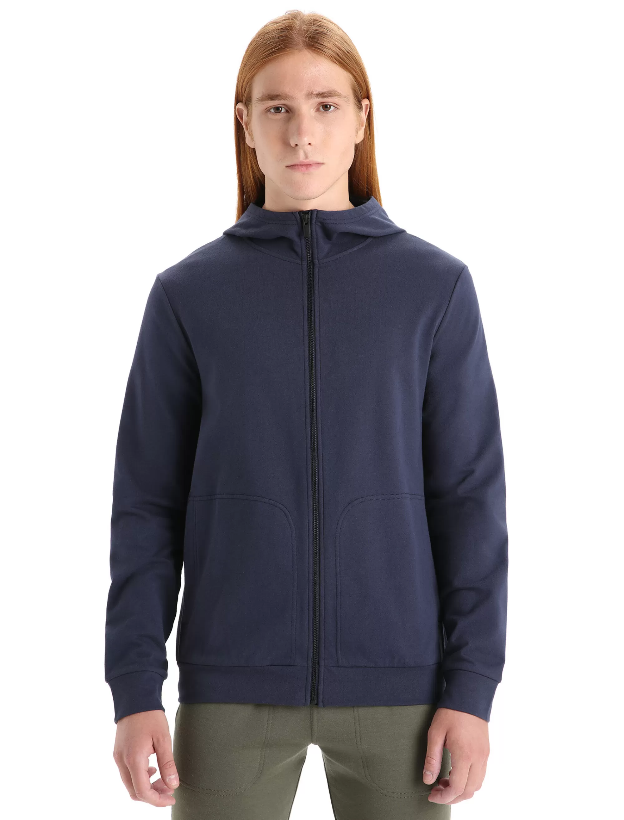 Flash Sale Icebreaker Merino Central Classic Zip-Hoodie Herren Midnight Navy