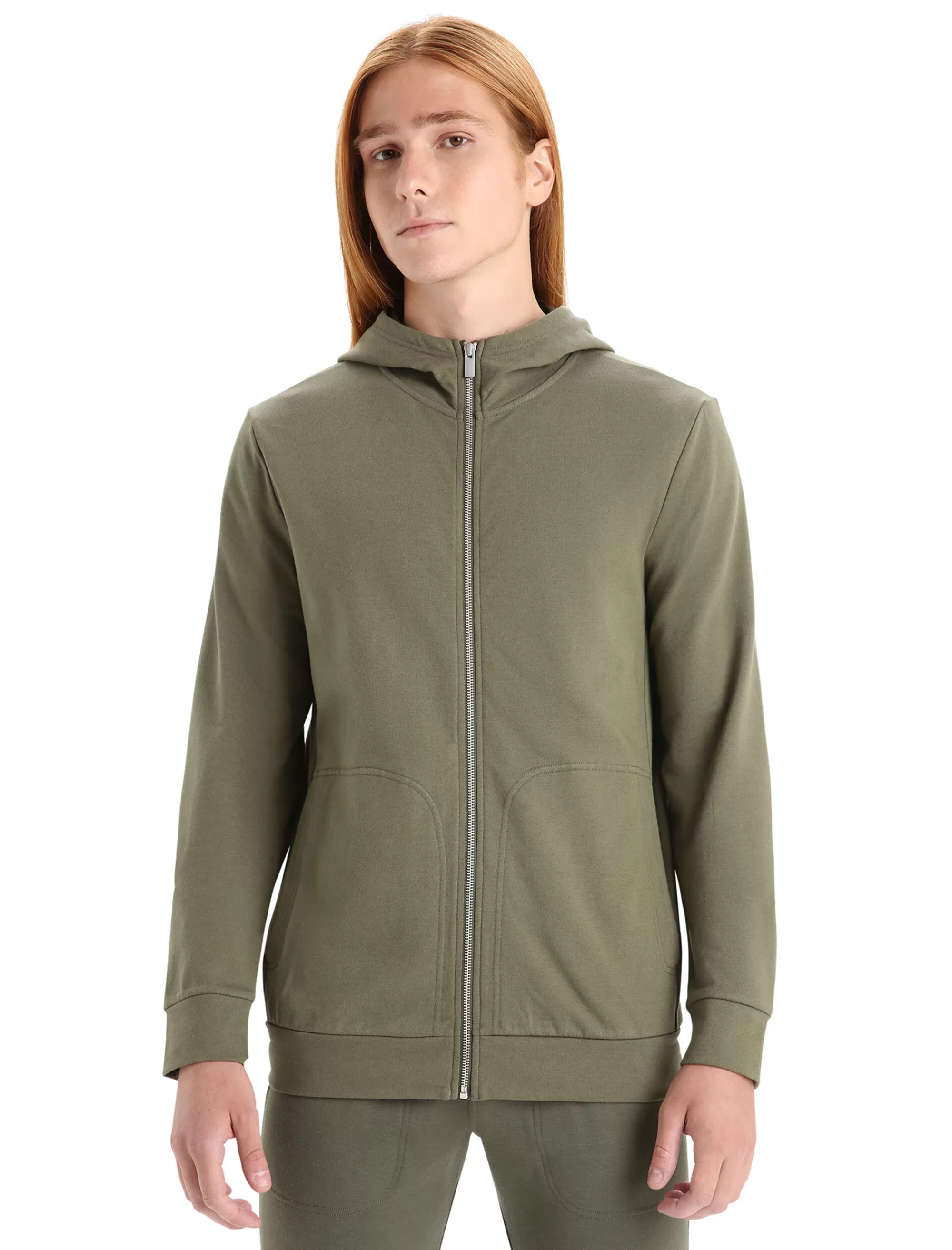 Flash Sale Icebreaker Merino Central Classic Zip-Hoodie Herren Loden