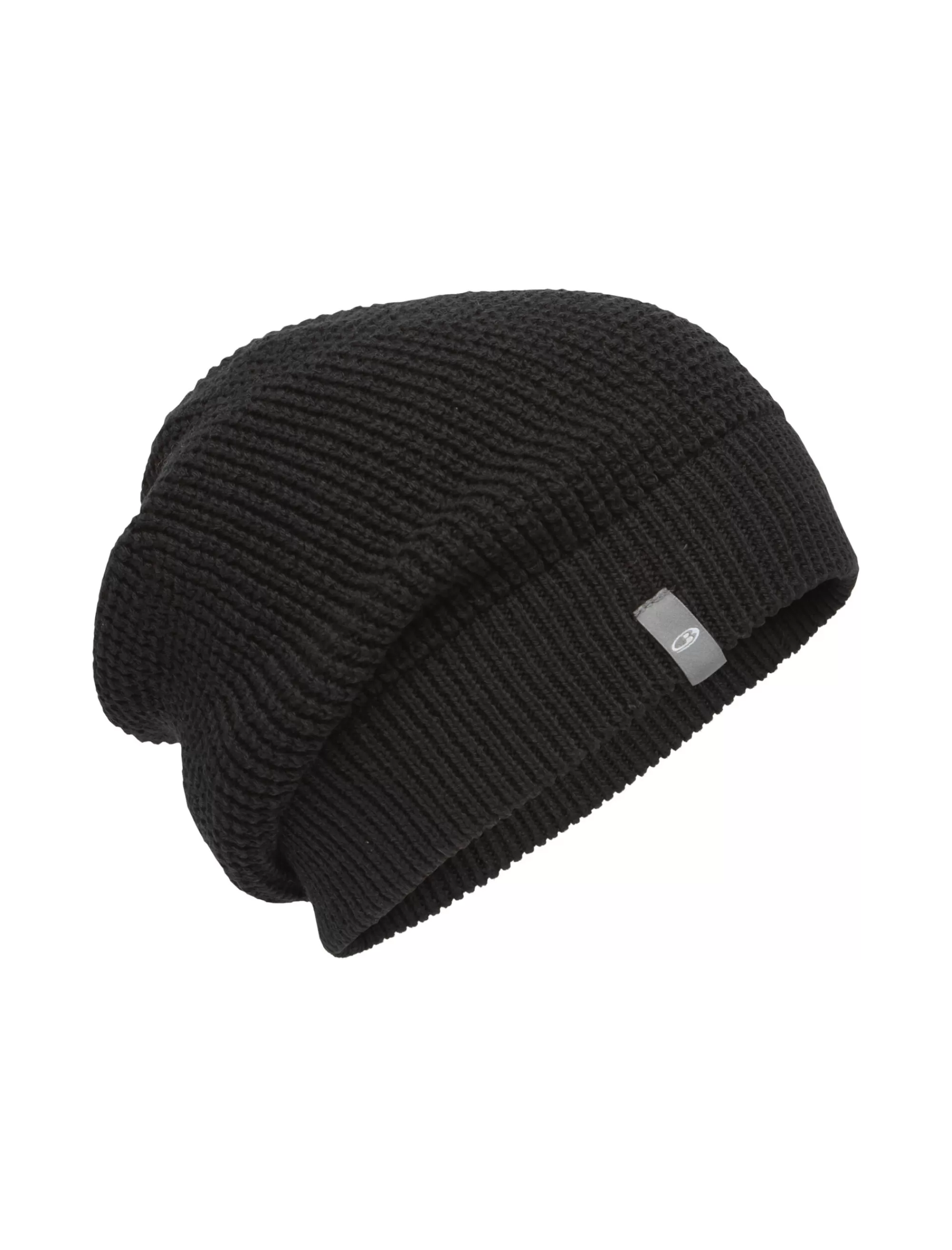 Store Icebreaker Merino Feadan Slouch Beanie Unisex Black