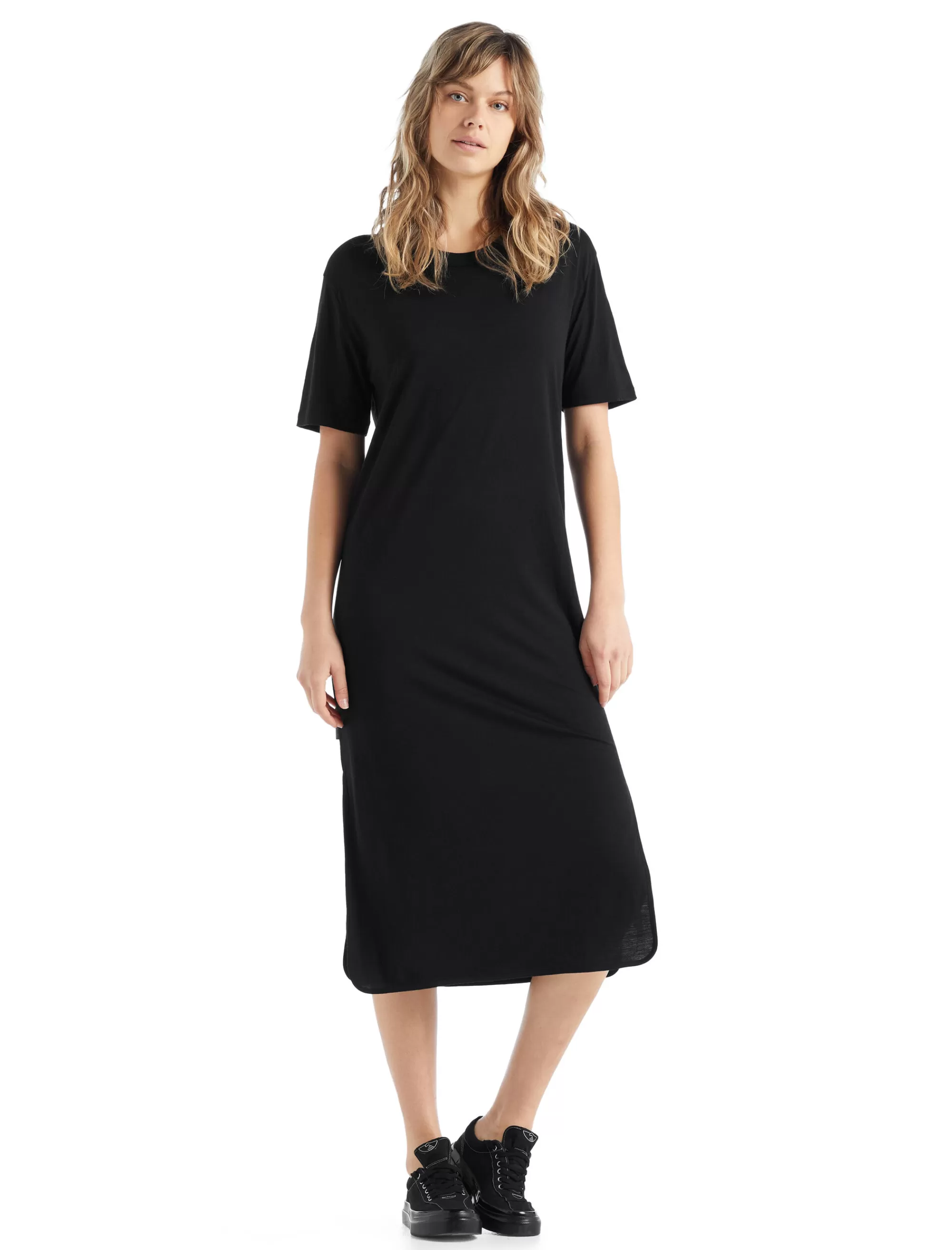 Best Sale Icebreaker Merino Granary Kleid Damen Black