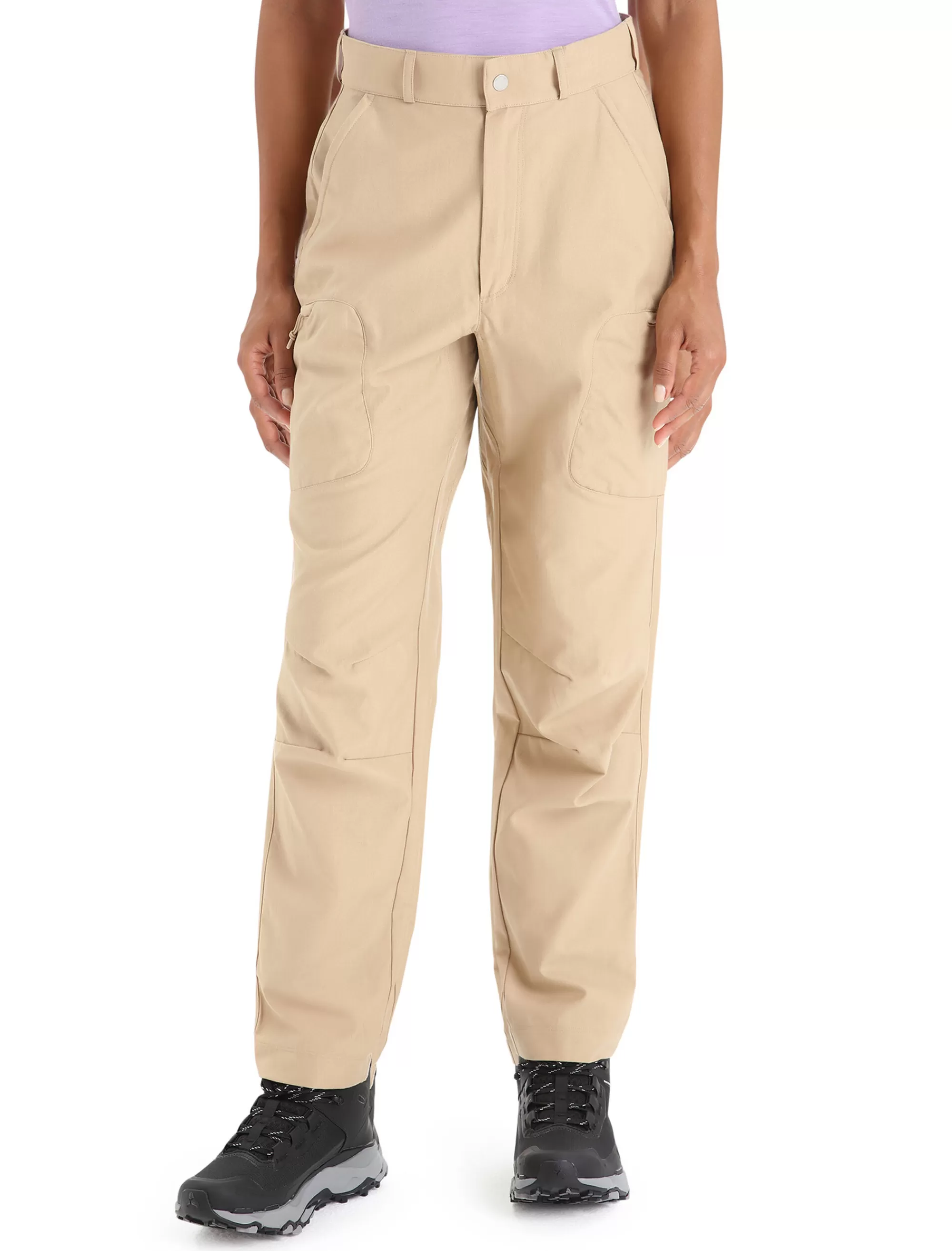 Hot Icebreaker Merino Hike Hose Damen Sand