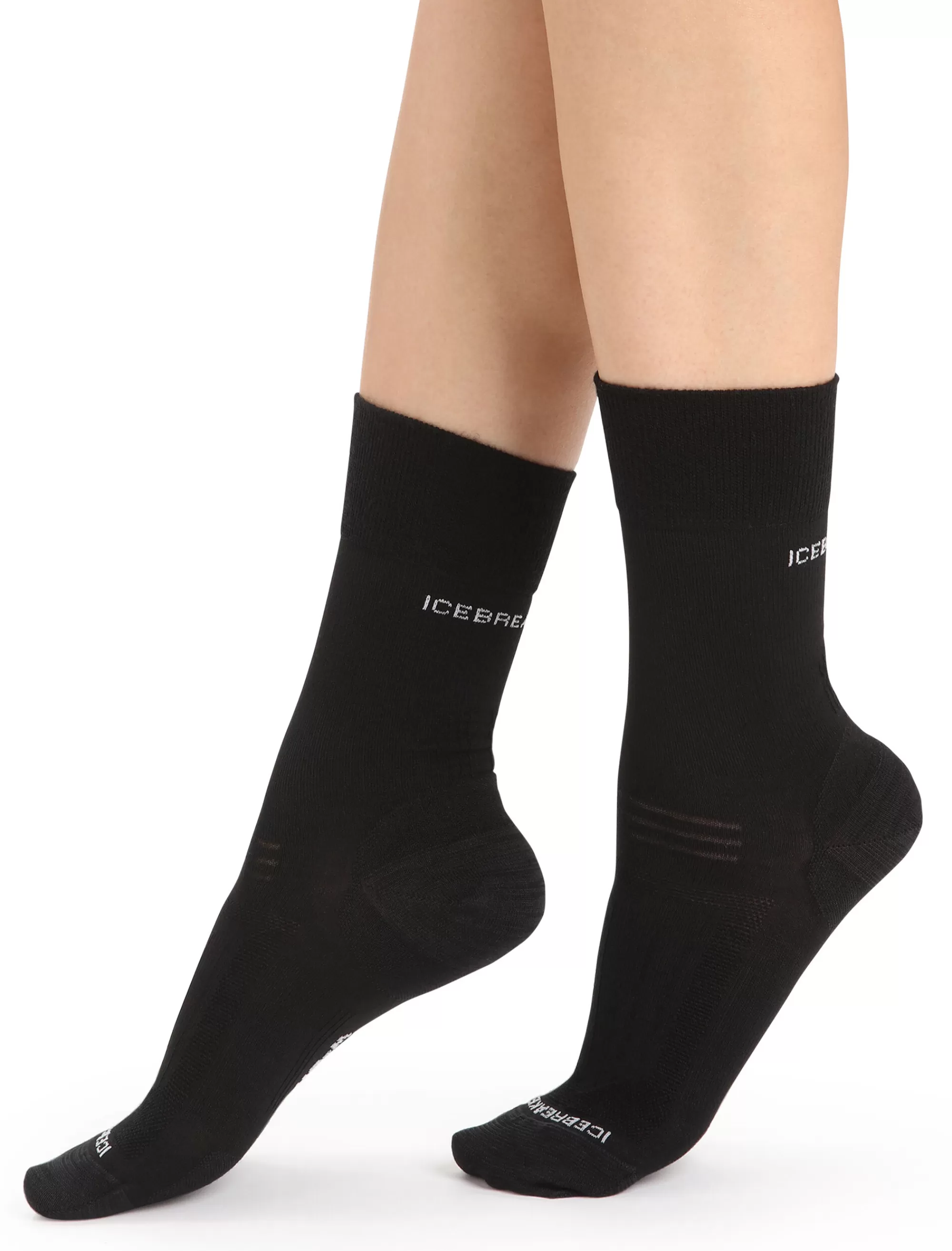 Flash Sale Icebreaker Merino Hike Liner-Socken Crew Damen Black