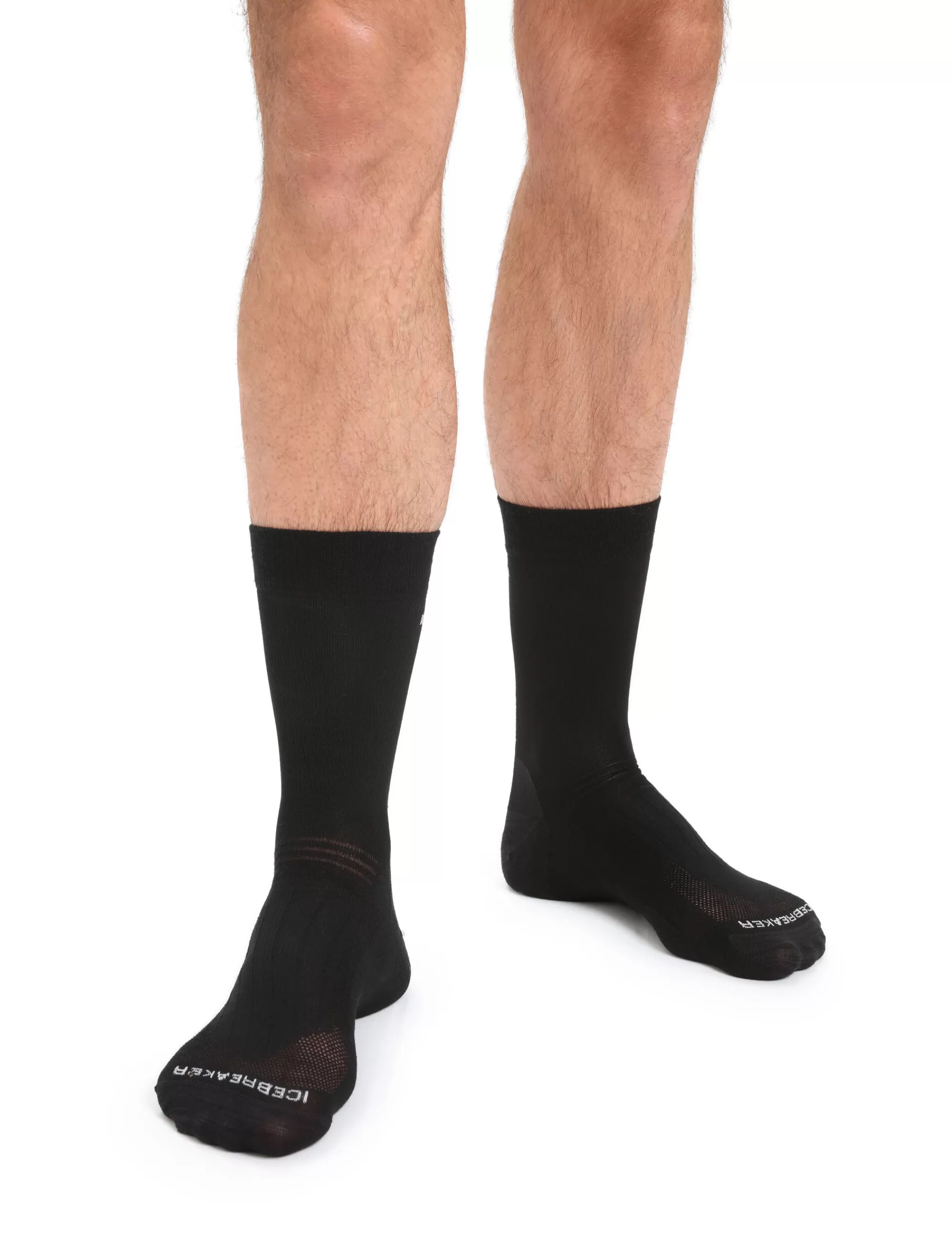 Best Sale Icebreaker Merino Hike Liner-Socken Crew Herren Black