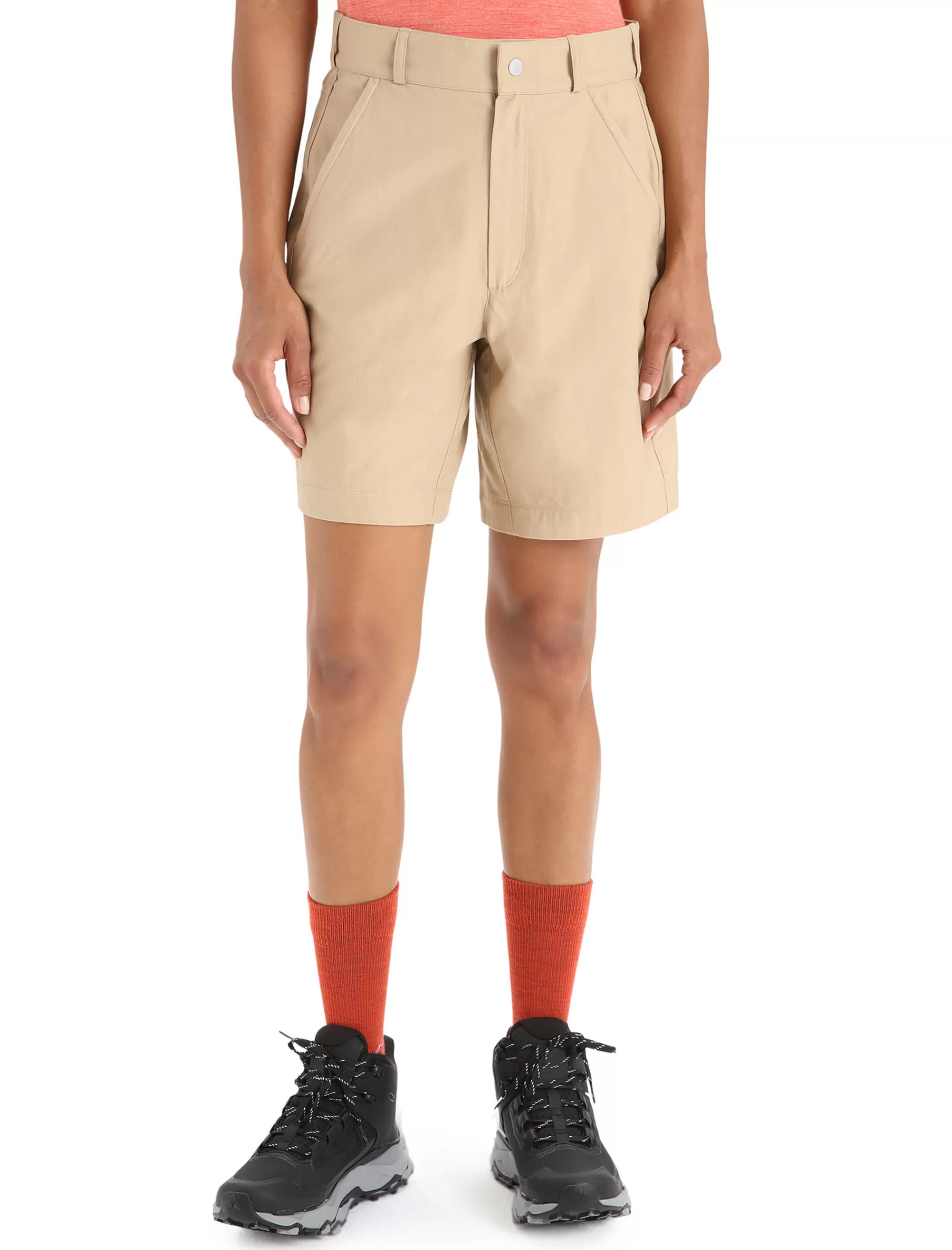 Store Icebreaker Merino Hike Shorts Damen Sand