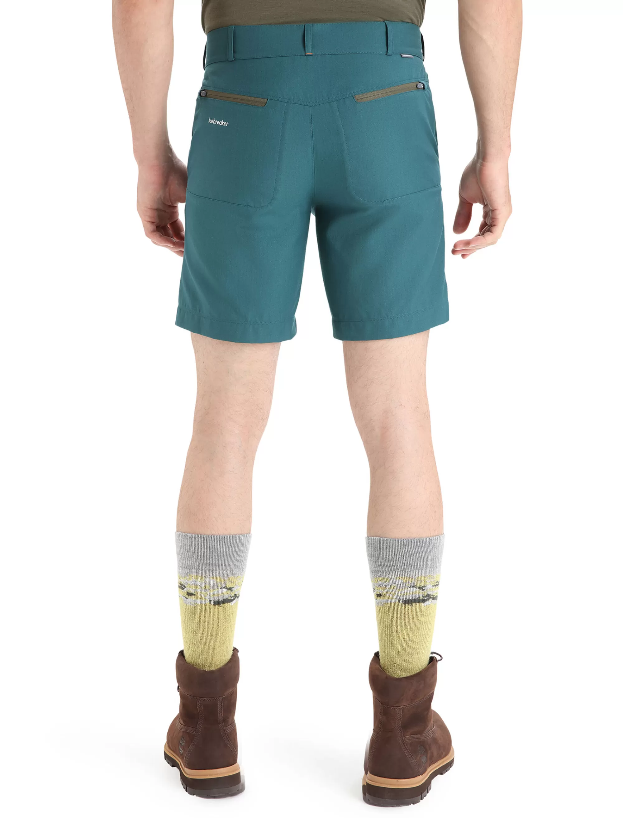 Flash Sale Icebreaker Merino Hike Shorts Herren Green Glory