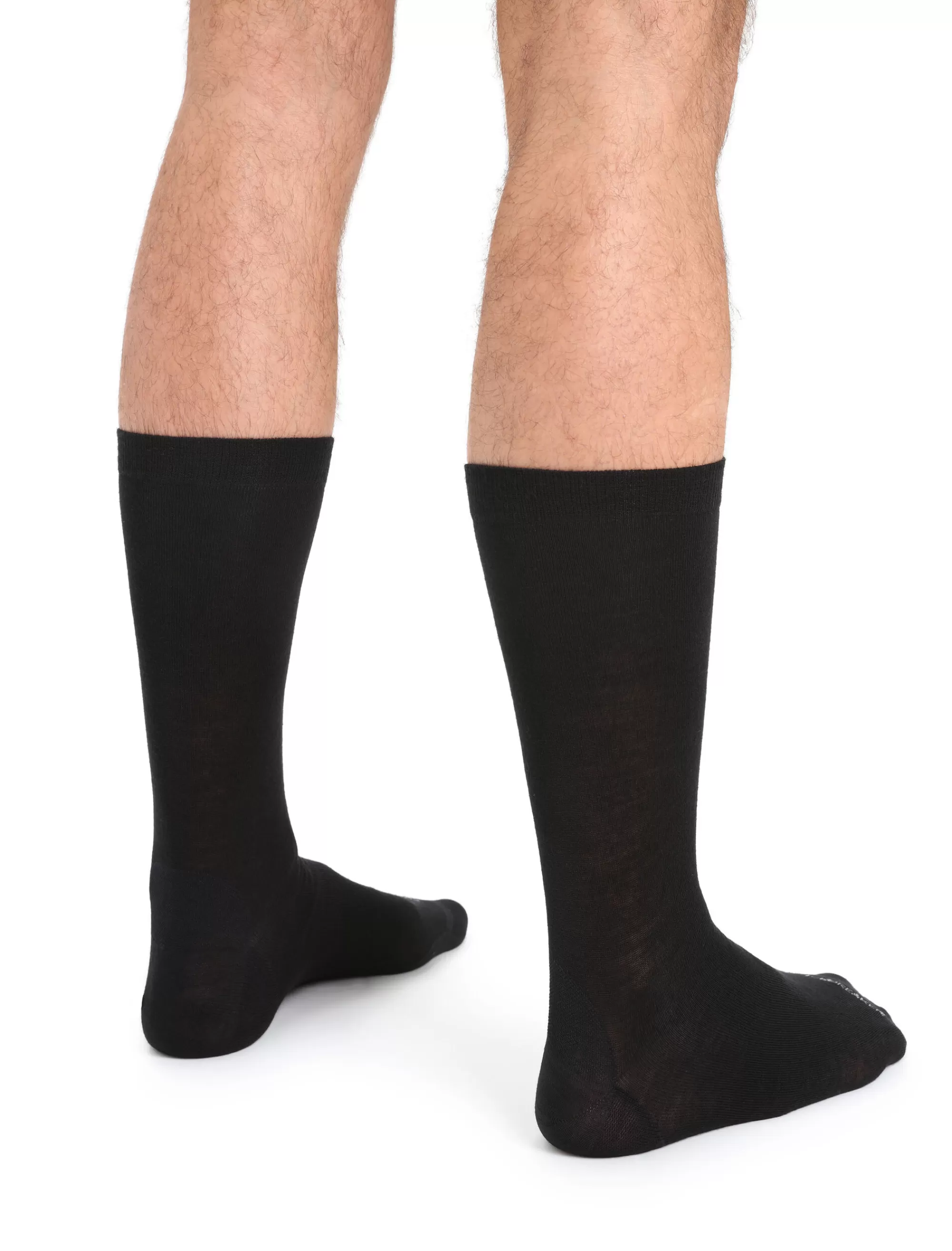 Clearance Icebreaker Merino Lifestyle Fine Gauge Crew Socks Herren Black