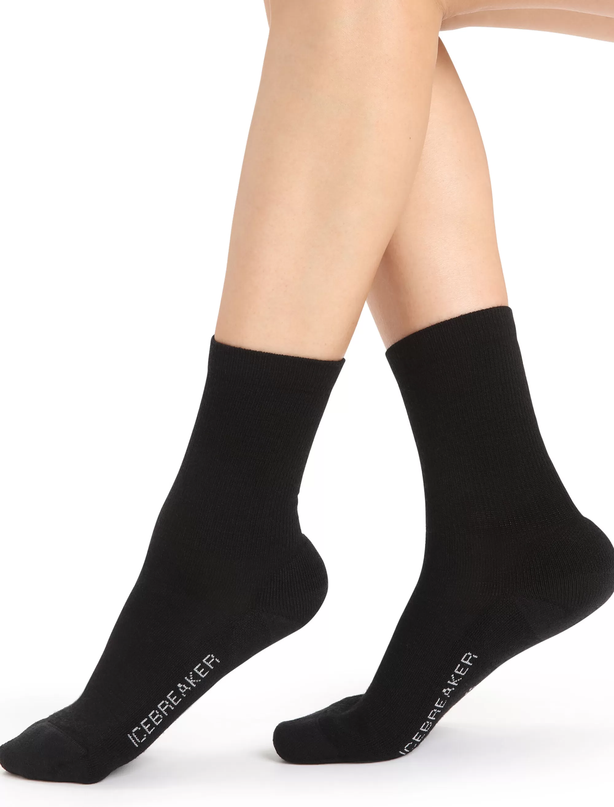 Best Icebreaker Merino Lifestyle Light Socken Crew Damen Black