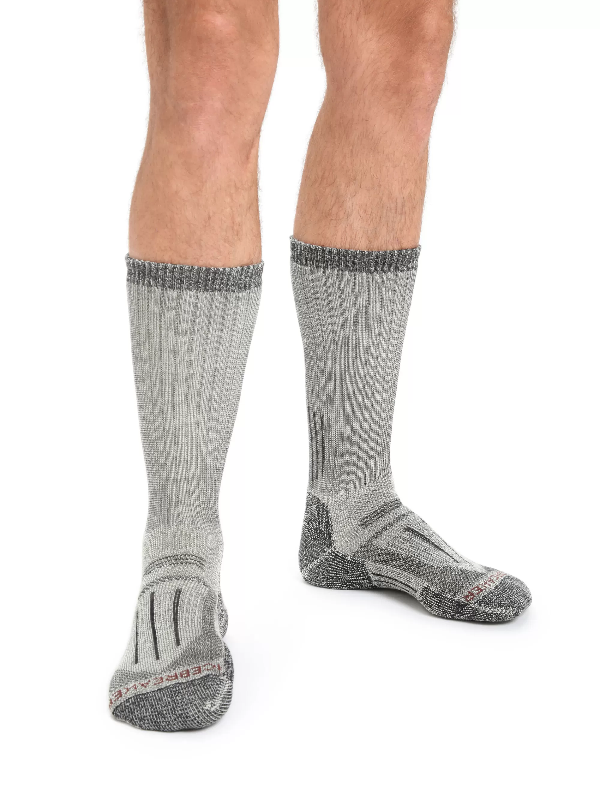 Online Icebreaker Merino Mountaineer Socken Wadenmitte Herren Jet Heather/Espresso