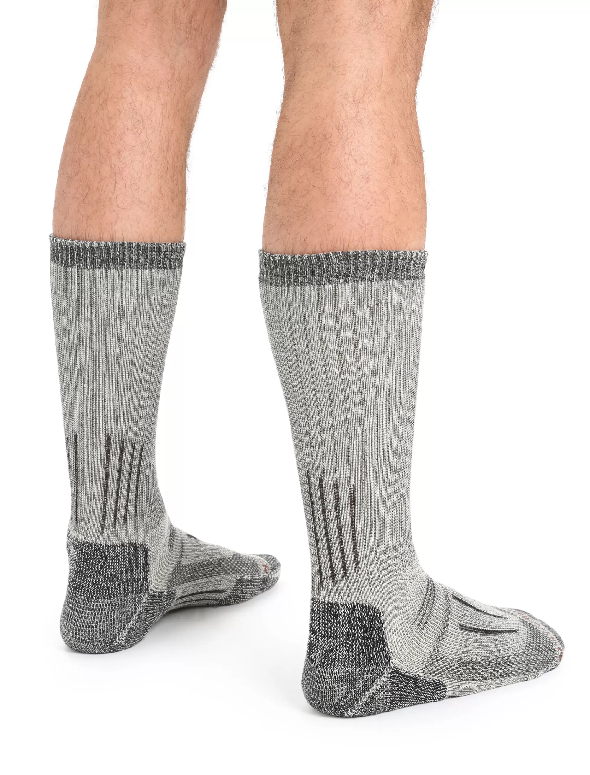 Online Icebreaker Merino Mountaineer Socken Wadenmitte Herren Jet Heather/Espresso