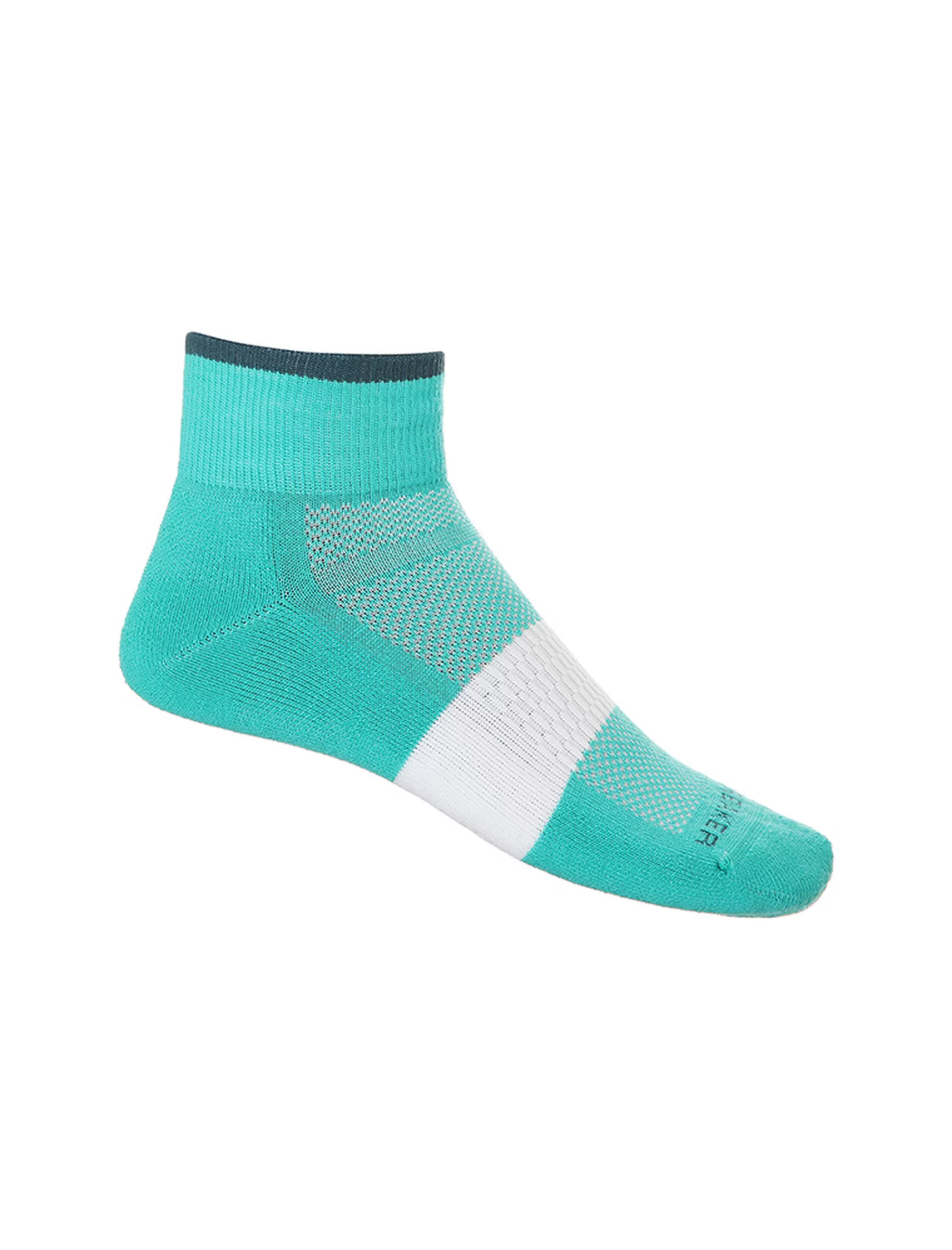 Outlet Icebreaker Merino Multisport Light Socken Minidamen Fresh/Green Glory