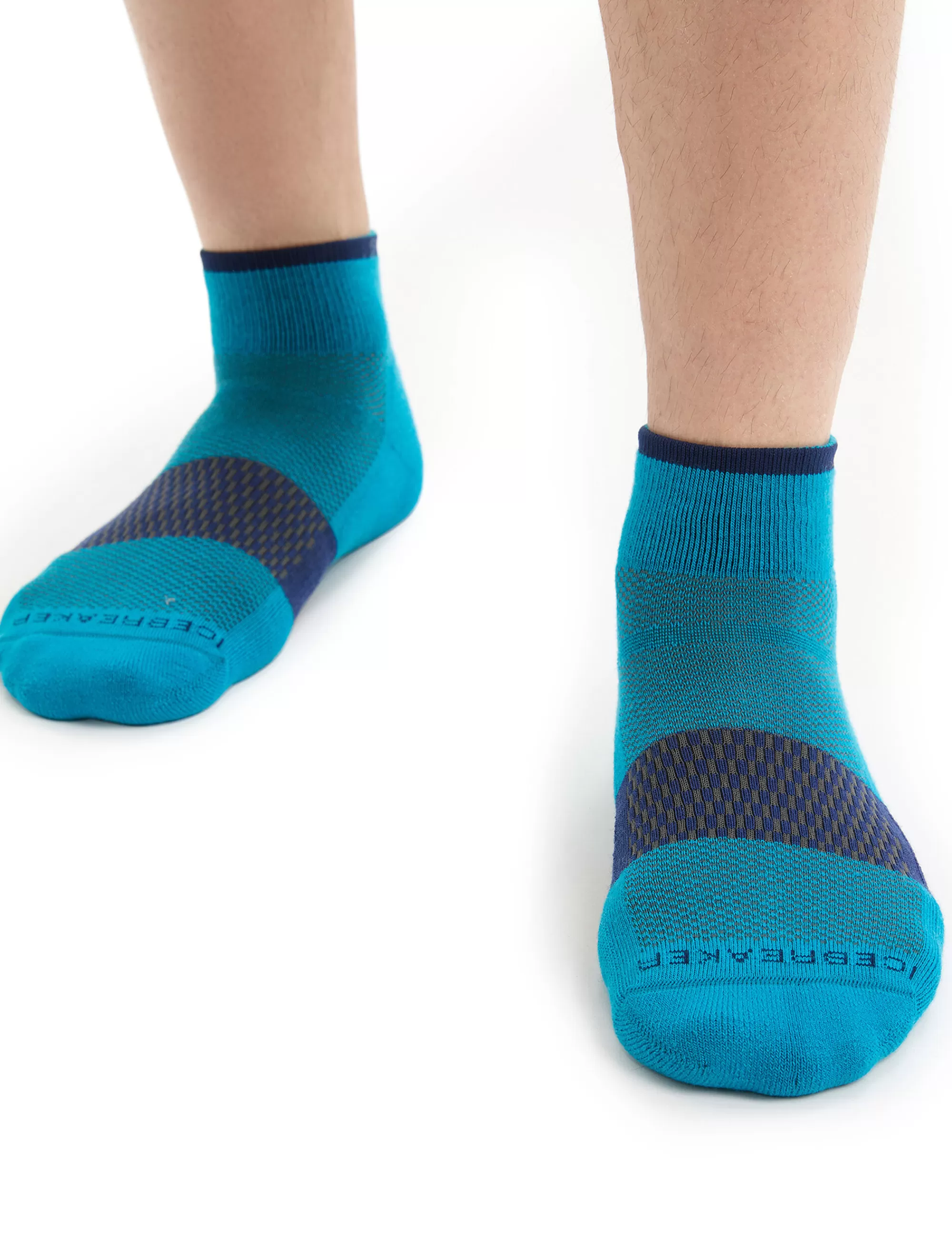 Store Icebreaker Merino Multisport Light Socken Miniherren Geo Blue/Royal Navy