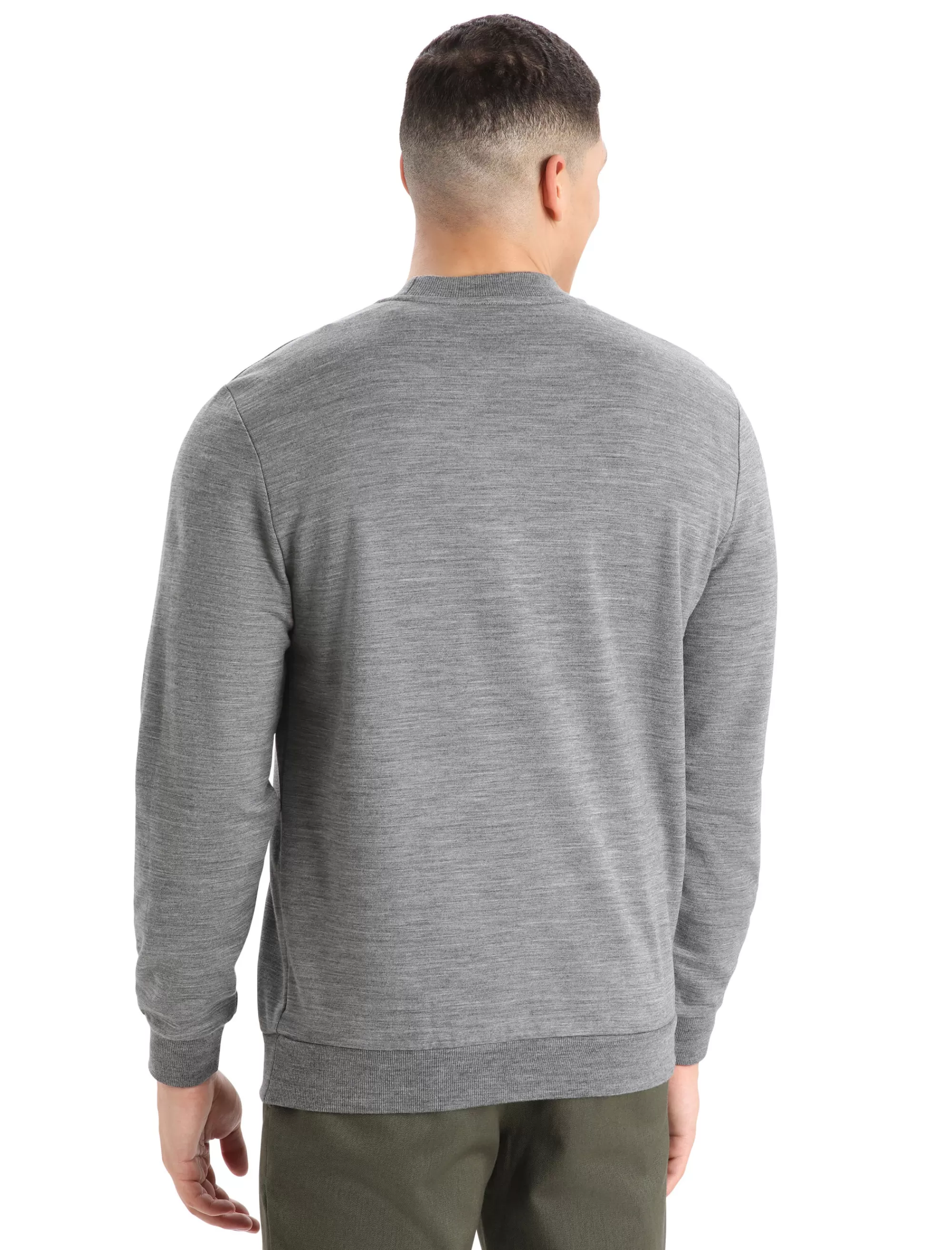 Fashion Icebreaker Merino Shifter Sweatshirt Herren Gritstone Heather