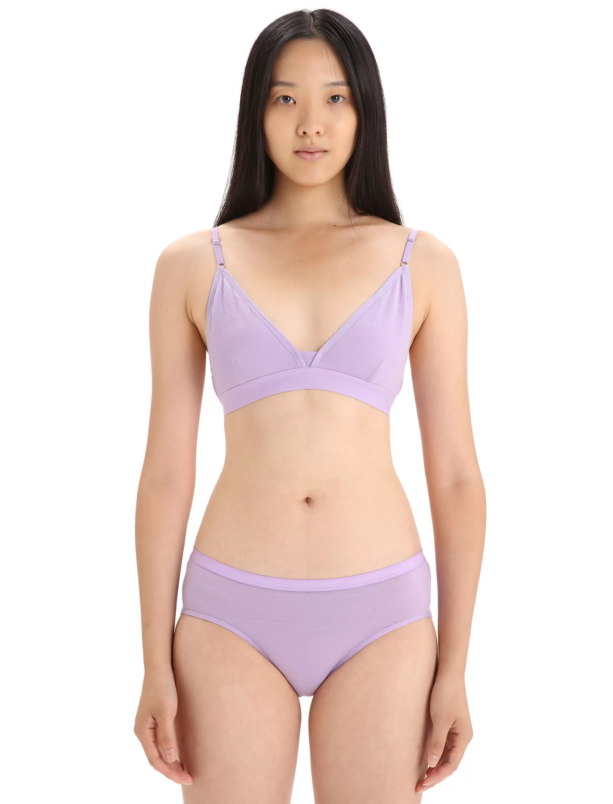 Hot Icebreaker Merino Siren Bh Damen Purple Gaze