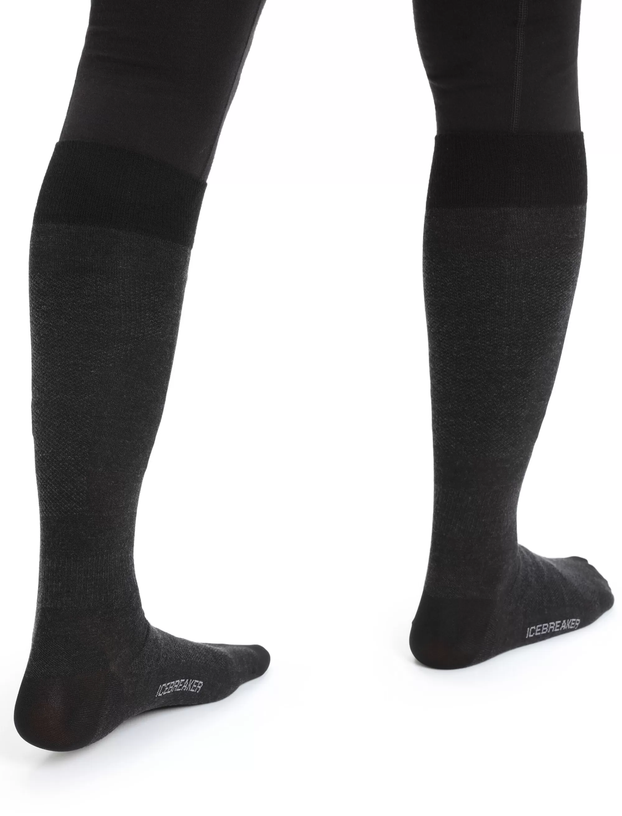 Best Icebreaker Merino Snow Liner Kniestrumpfe Damen Black