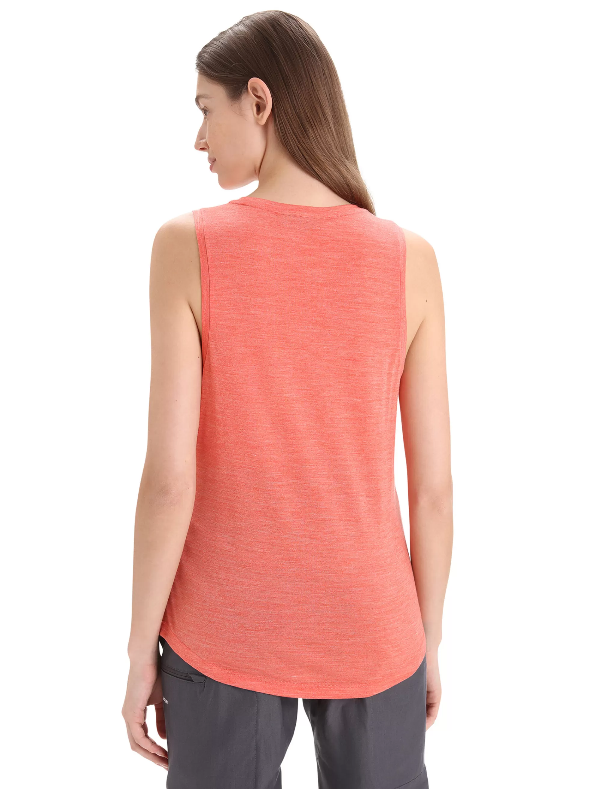 Store Icebreaker Merino Sphere Ii Tanktop Damen Vibrant Earth Heather