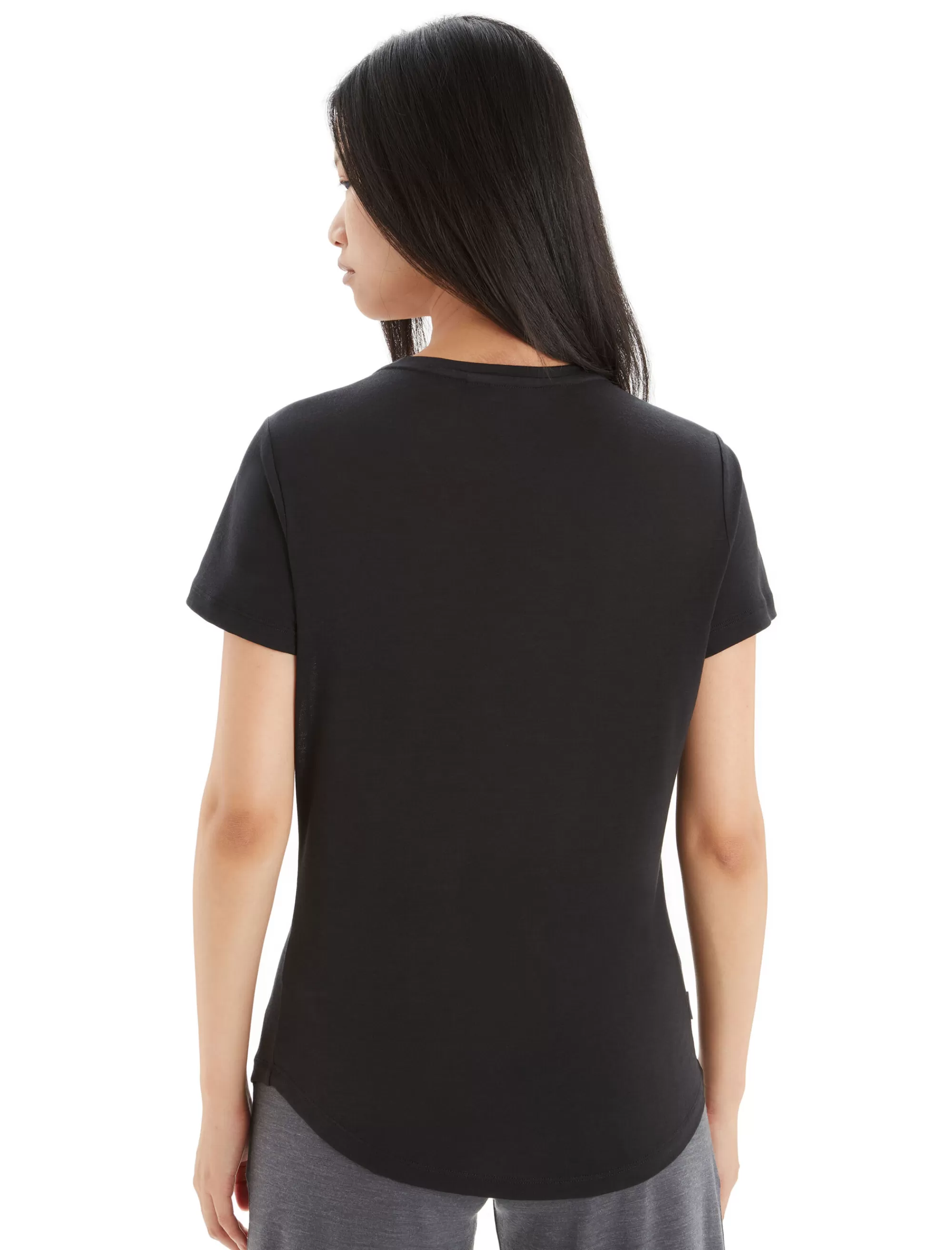 Flash Sale Icebreaker Merino Sphere Ii T-Shirt Mit U-Ausschnitt Damen Black