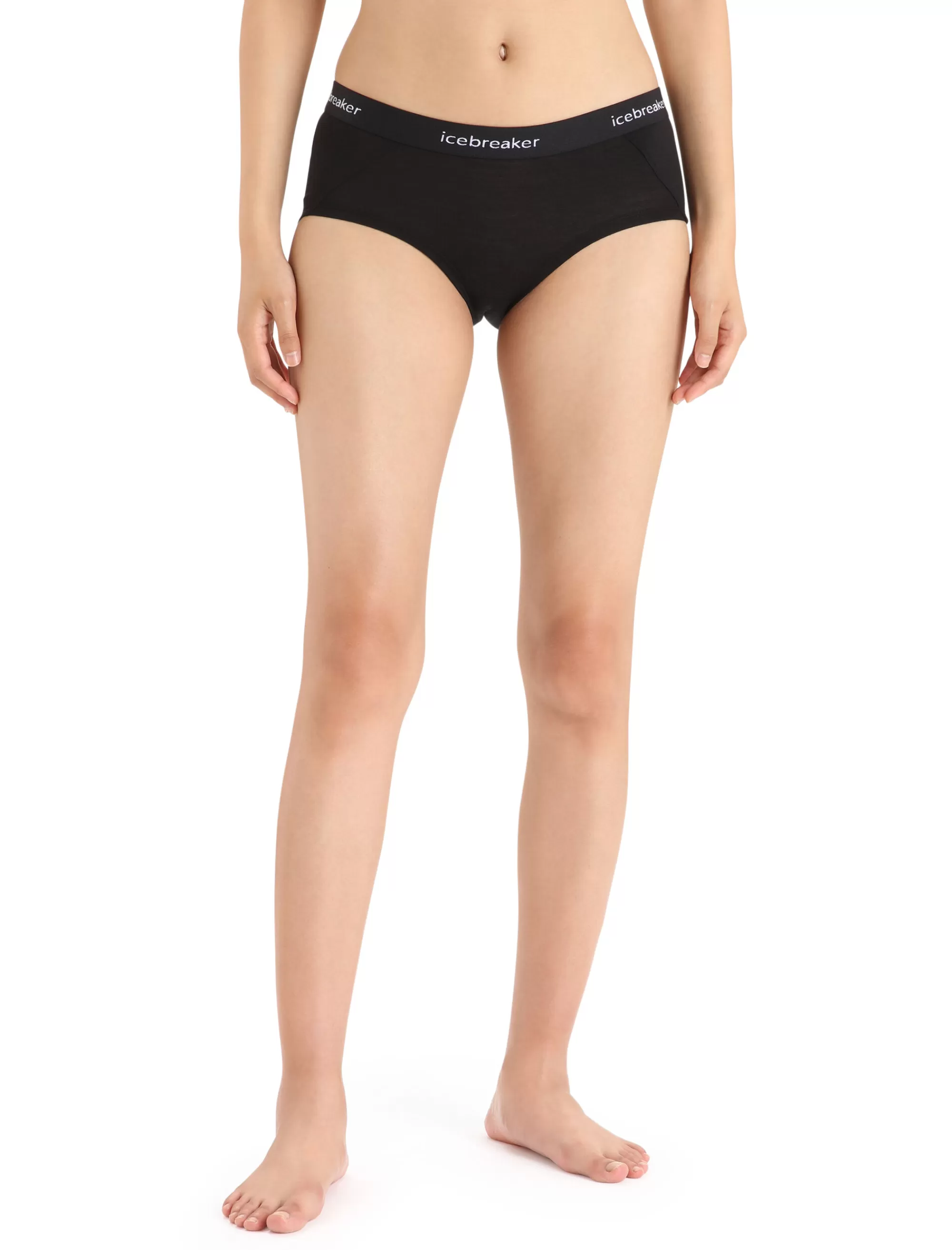 Best Icebreaker Merino Sprite Hot Pants Damen Black