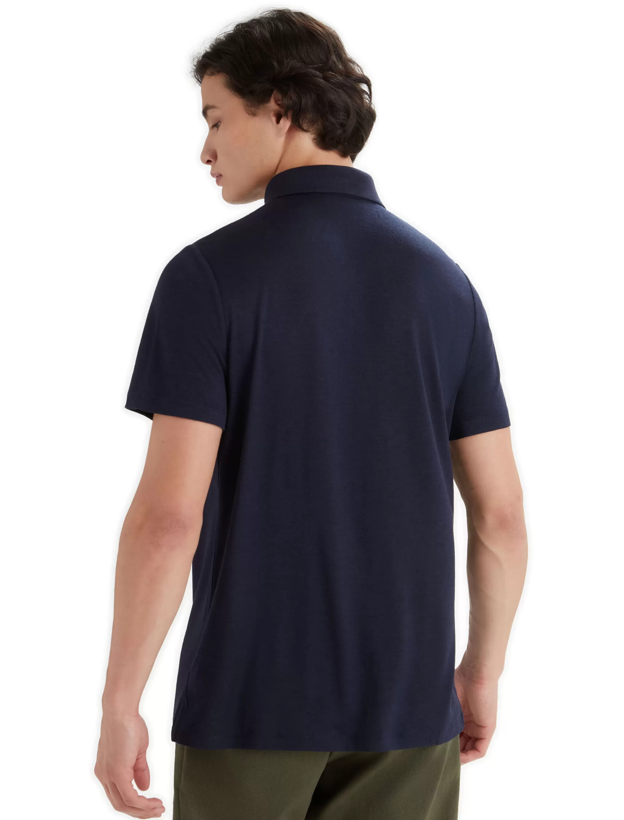 Cheap Icebreaker Merino Tech Lite Ii Polohemd Herren Midnight Navy