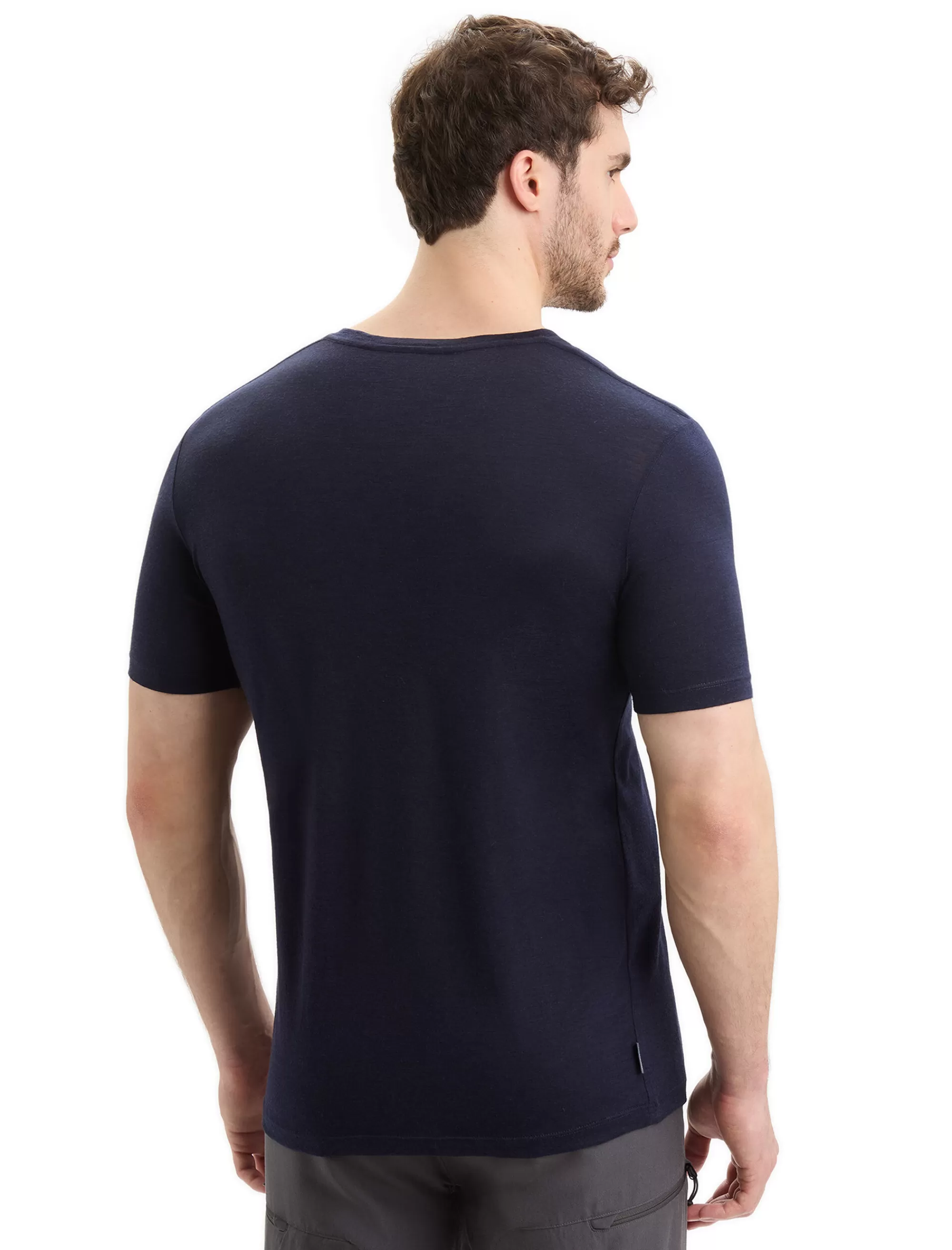 Cheap Icebreaker Merino Tech Lite Ii T-Shirt Canoe Companions Herren Midnight Navy