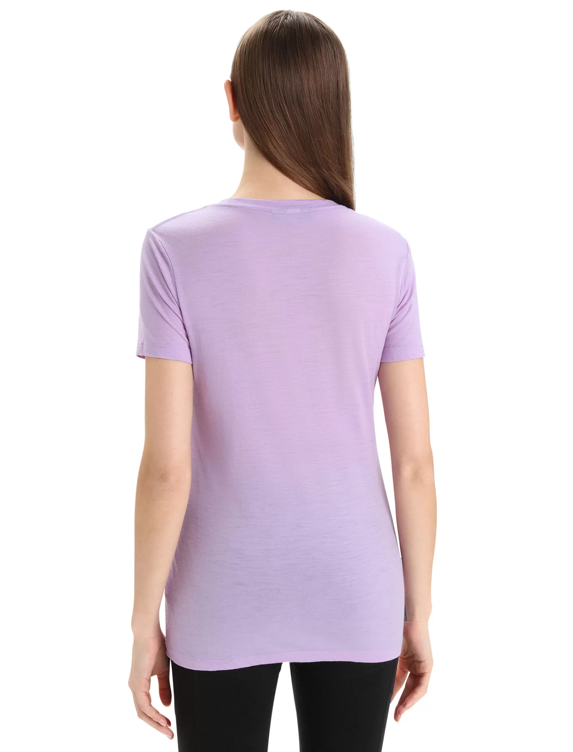 New Icebreaker Merino Tech Lite Ii T-Shirt Damen Purple Gaze