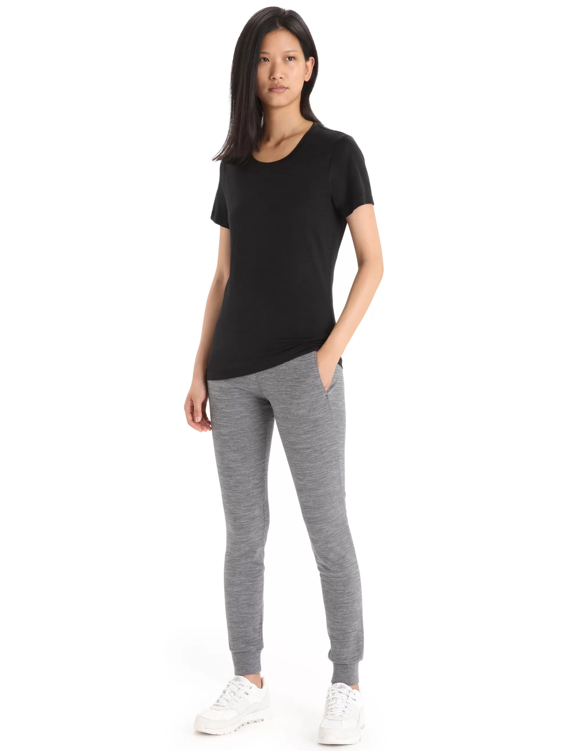 Store Icebreaker Merino Tech Lite Ii T-Shirt Damen Black