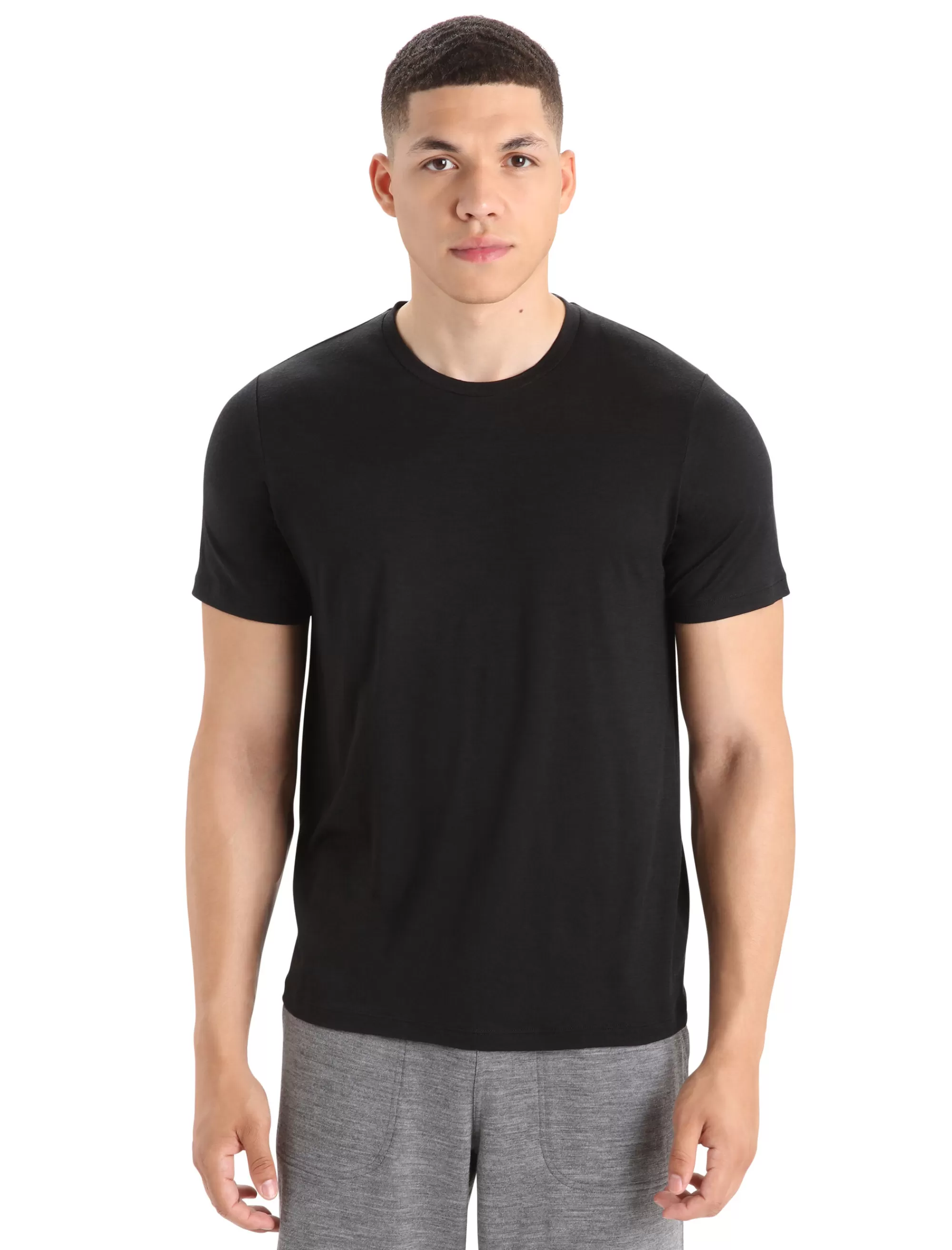 Clearance Icebreaker Merino Tech Lite Ii T-Shirt Herren Black