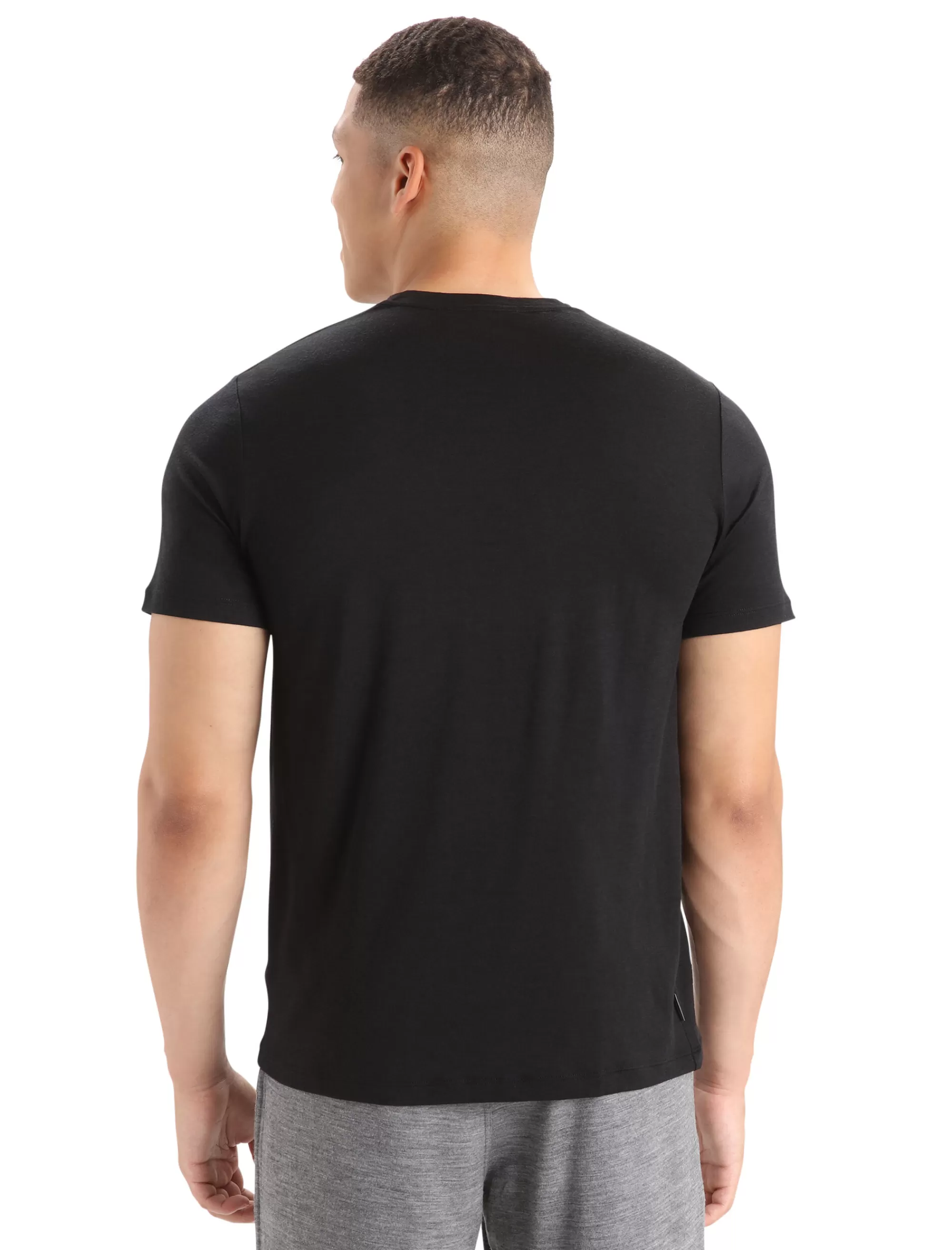 Clearance Icebreaker Merino Tech Lite Ii T-Shirt Herren Black