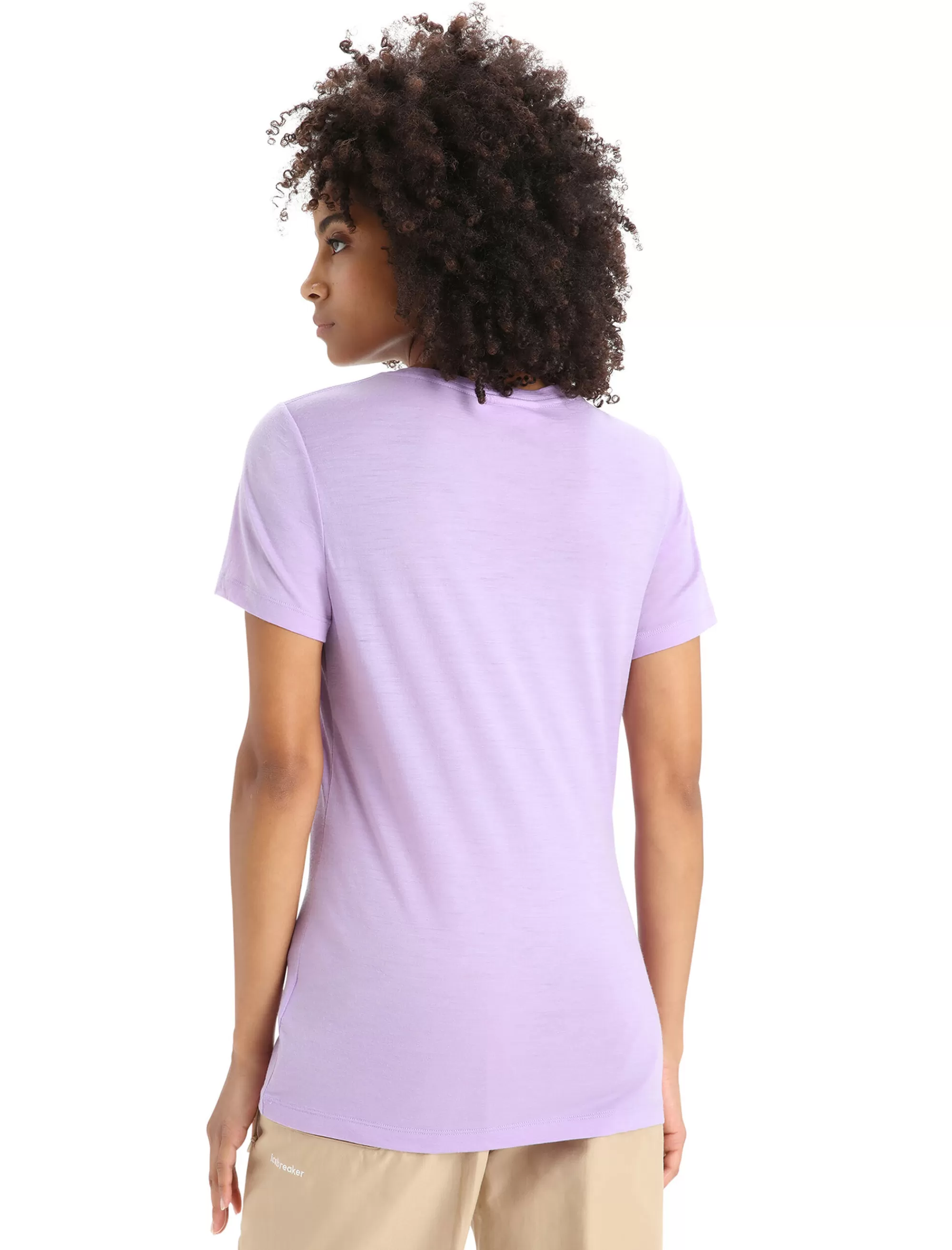 Best Icebreaker Merino Tech Lite Ii T-Shirt Spring Run Damen Purple Gaze