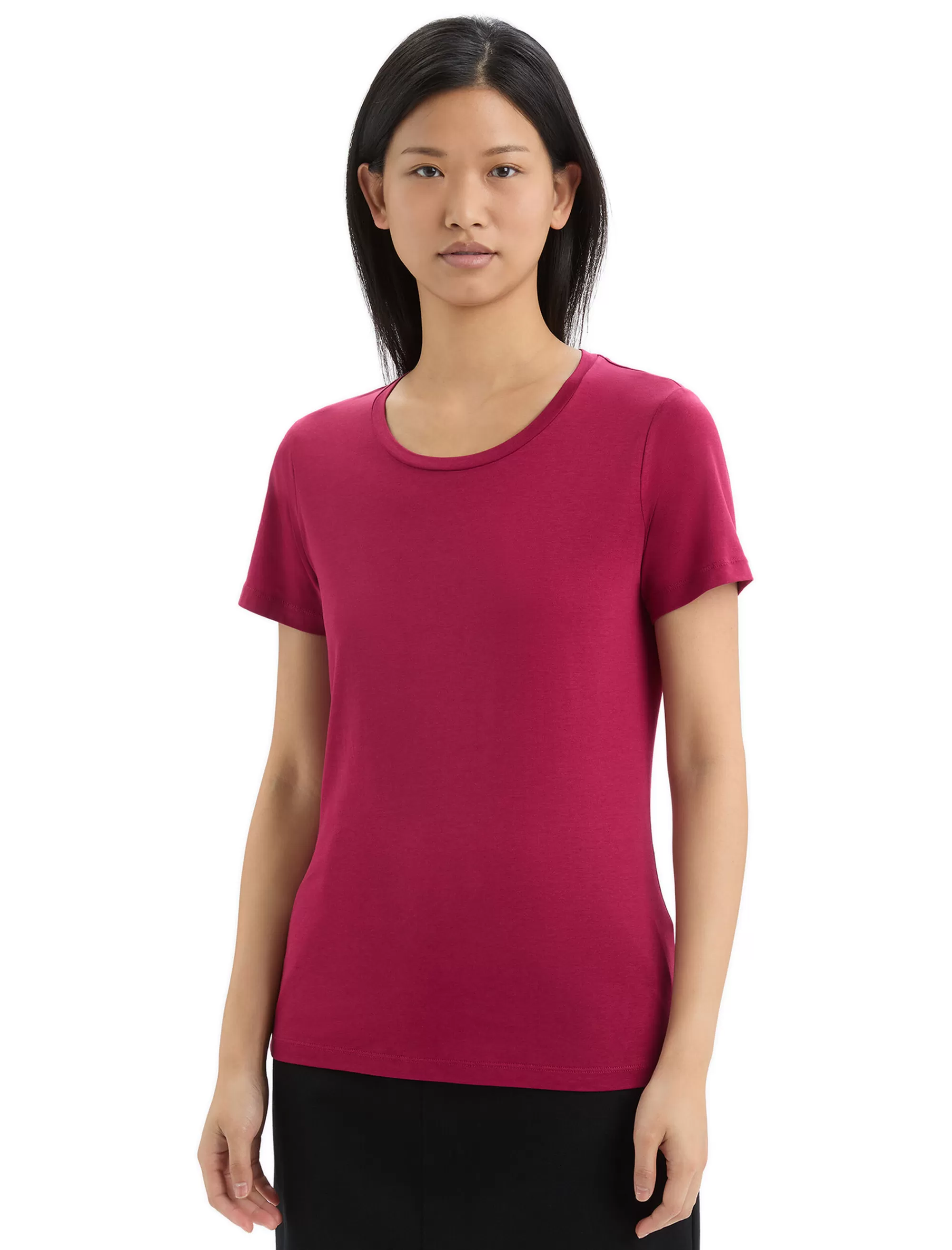 Store Icebreaker Tencel™ Cotton T-Shirt Damen Cherry