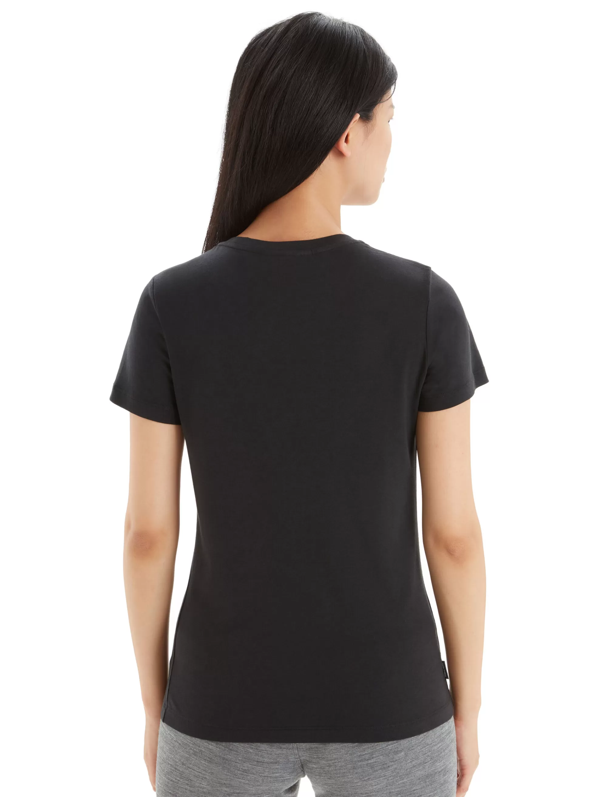 Shop Icebreaker Tencel™ Cotton T-Shirt Damen Black