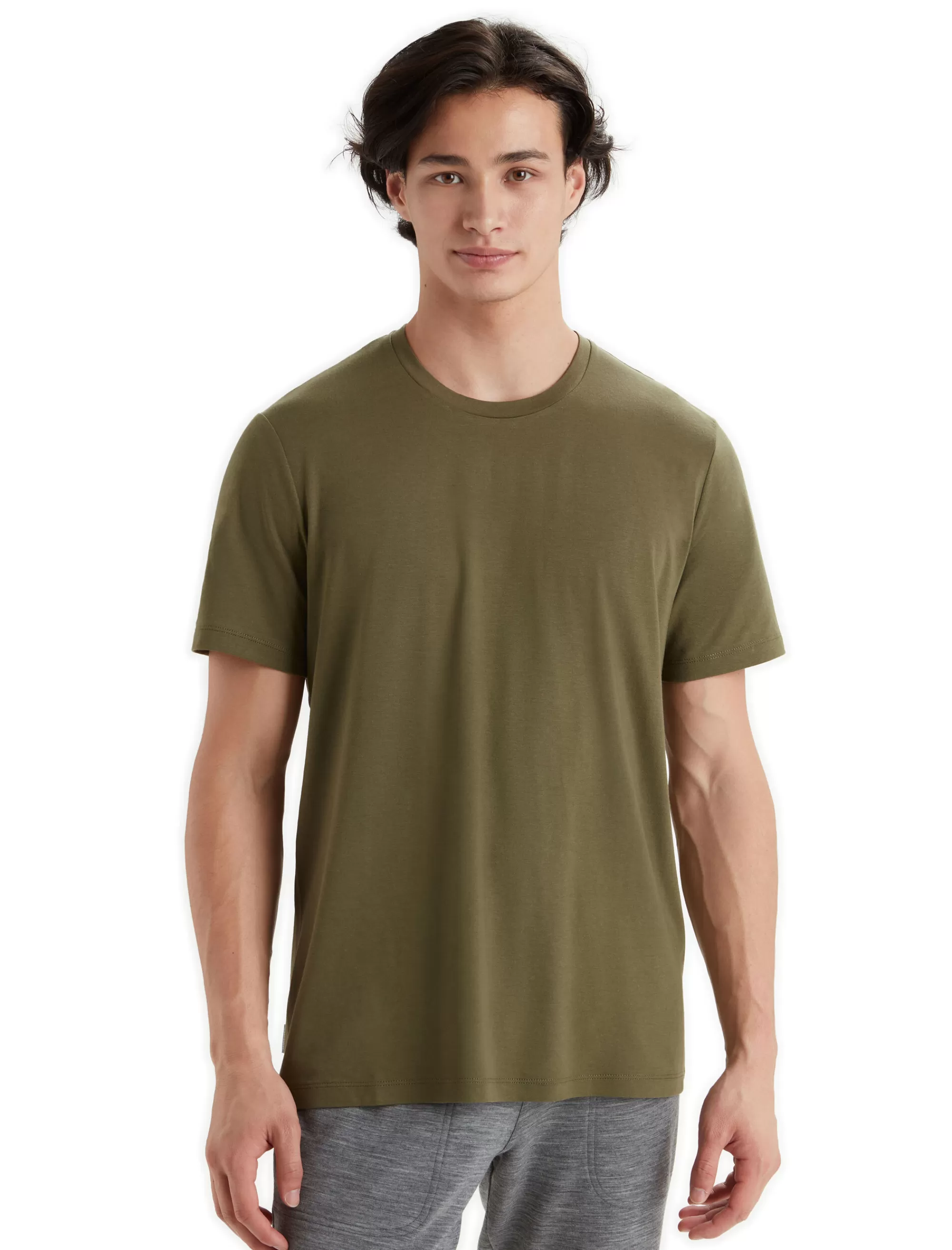 Hot Icebreaker Tencel™ Cotton T-Shirt Herren Loden