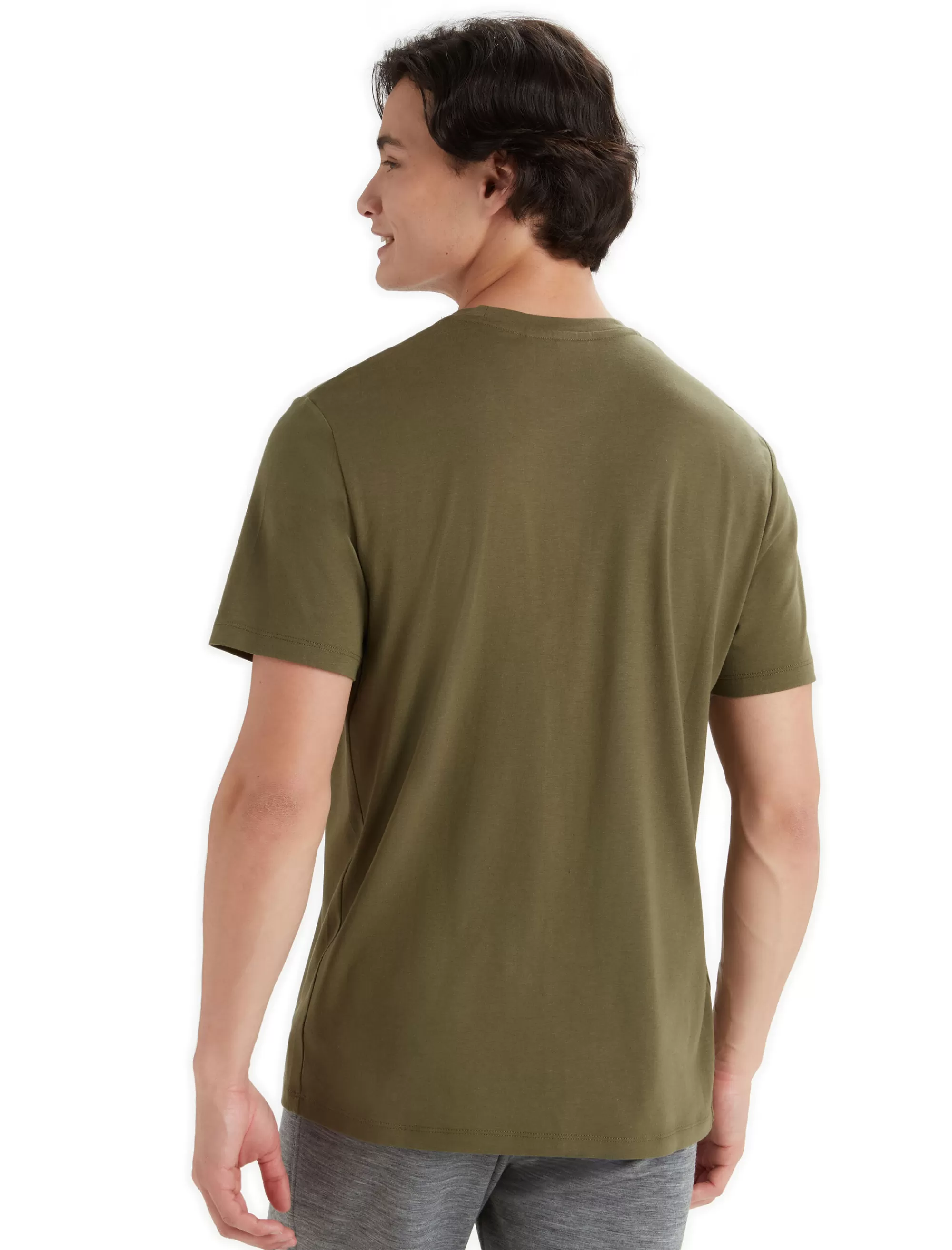 Hot Icebreaker Tencel™ Cotton T-Shirt Herren Loden